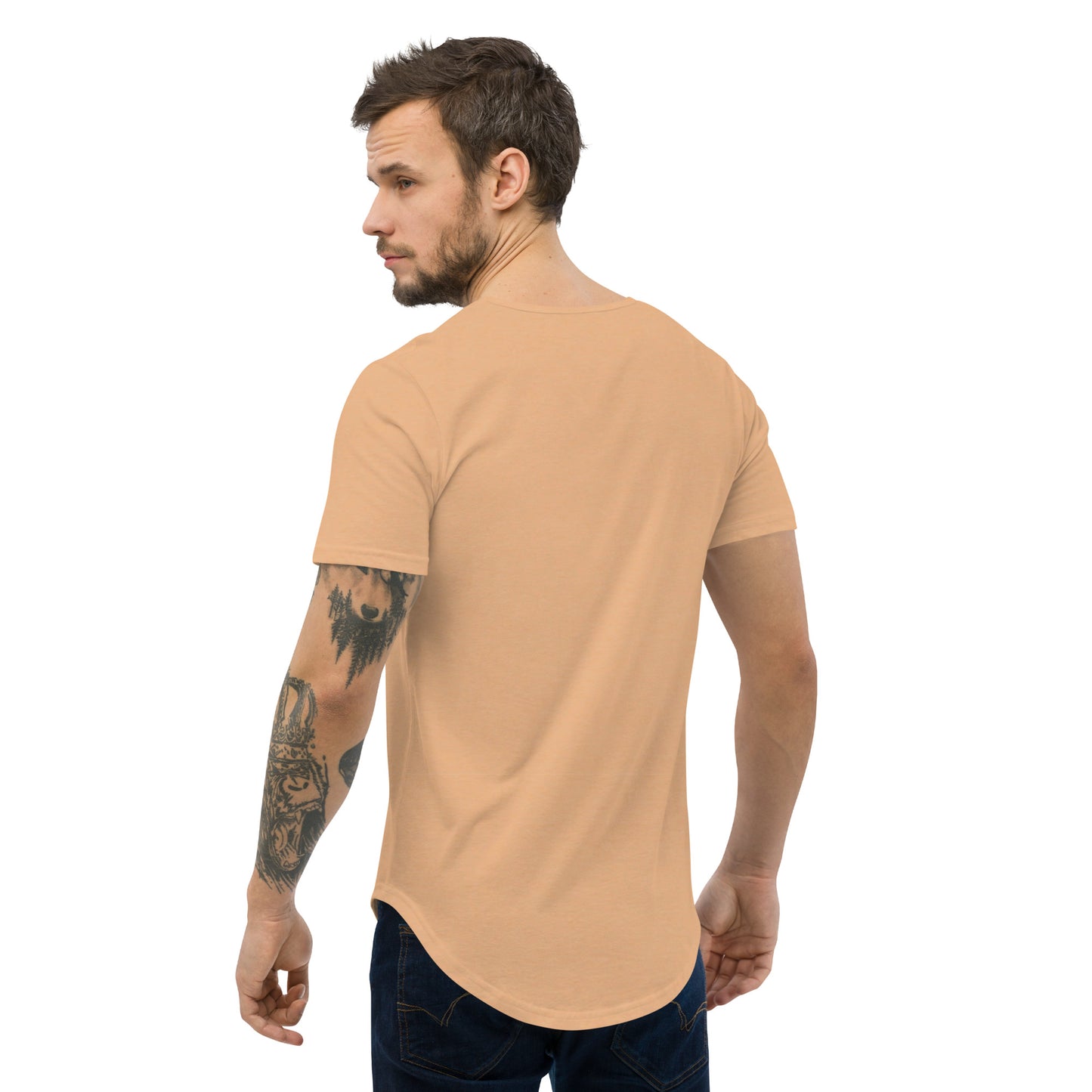 Men's Wordsearch Tee Heather Sand Dune