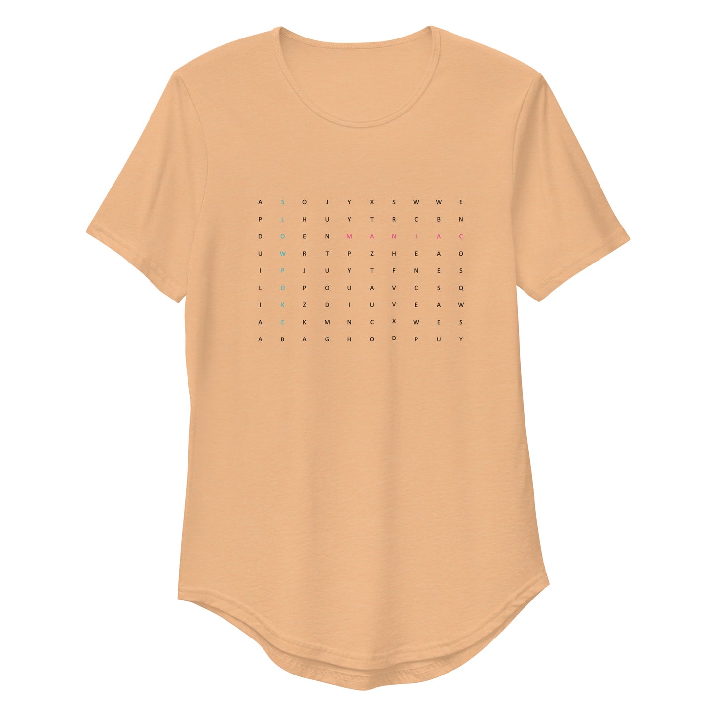 Men's Wordsearch Tee Heather Sand Dune