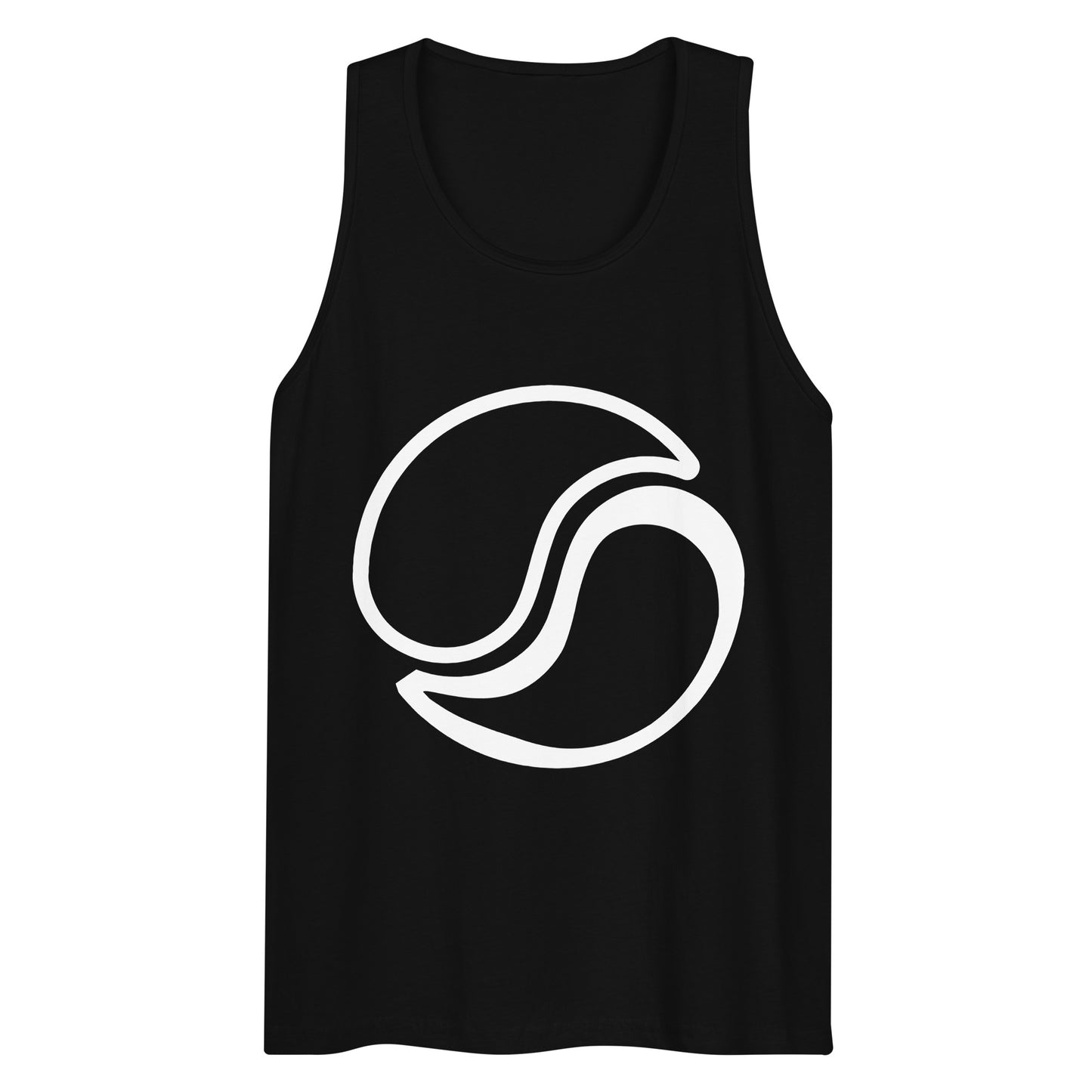 Men's Logo Tank Black