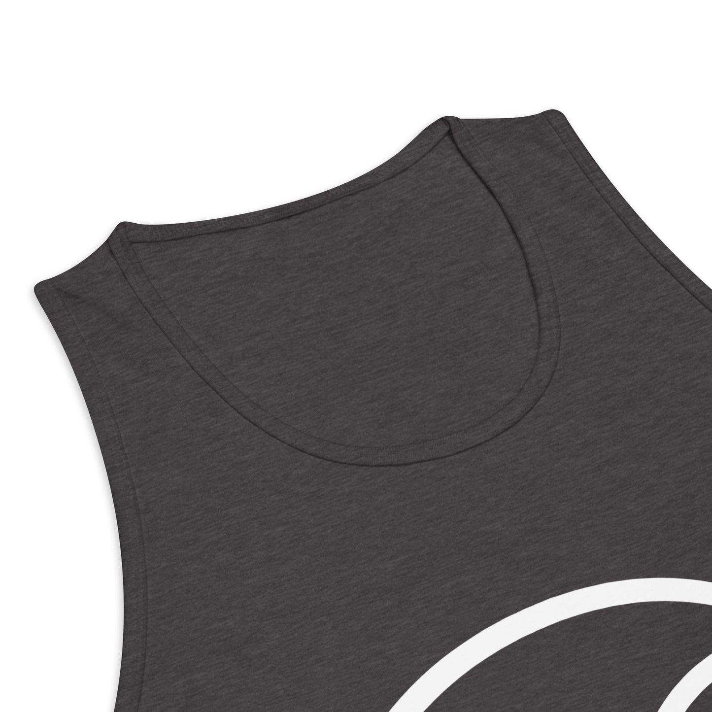 Men's Logo Tank Charcoal Heather