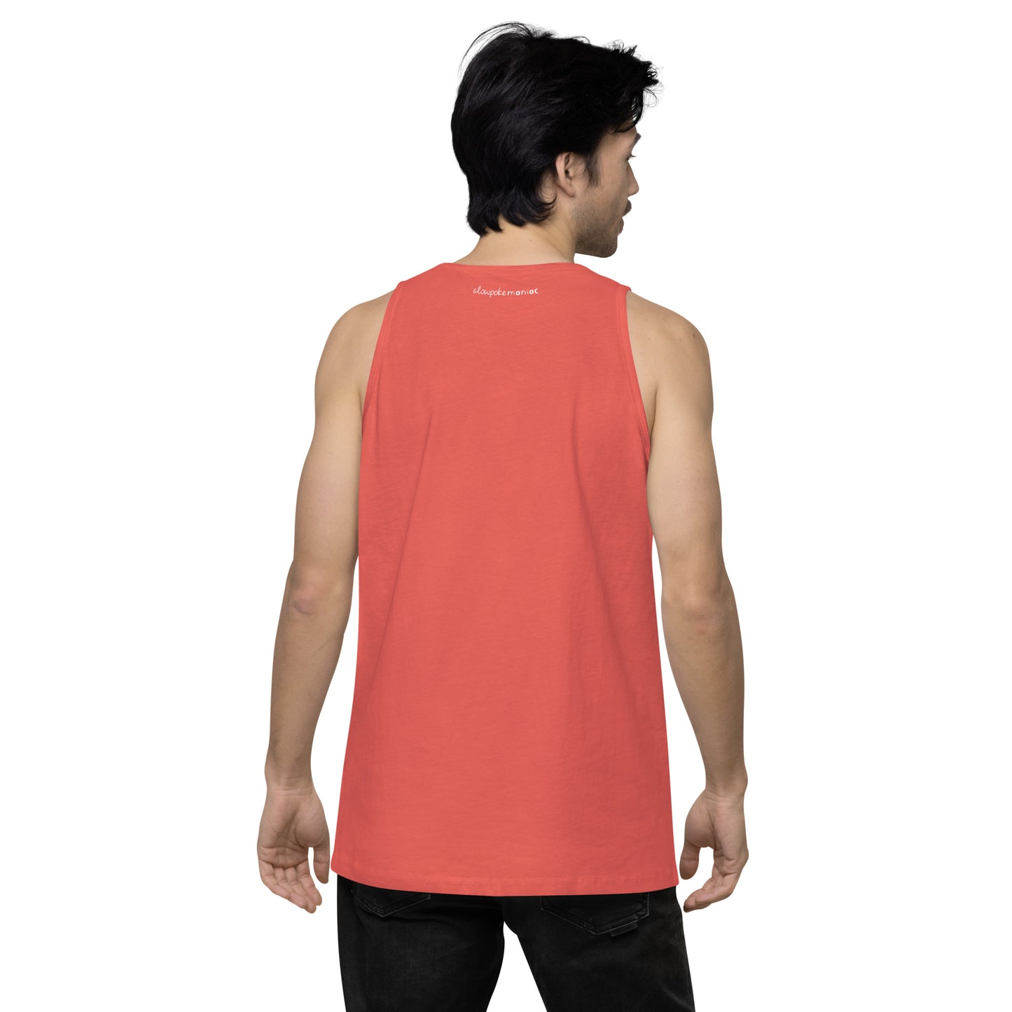 Men's Logo Tank Coral
