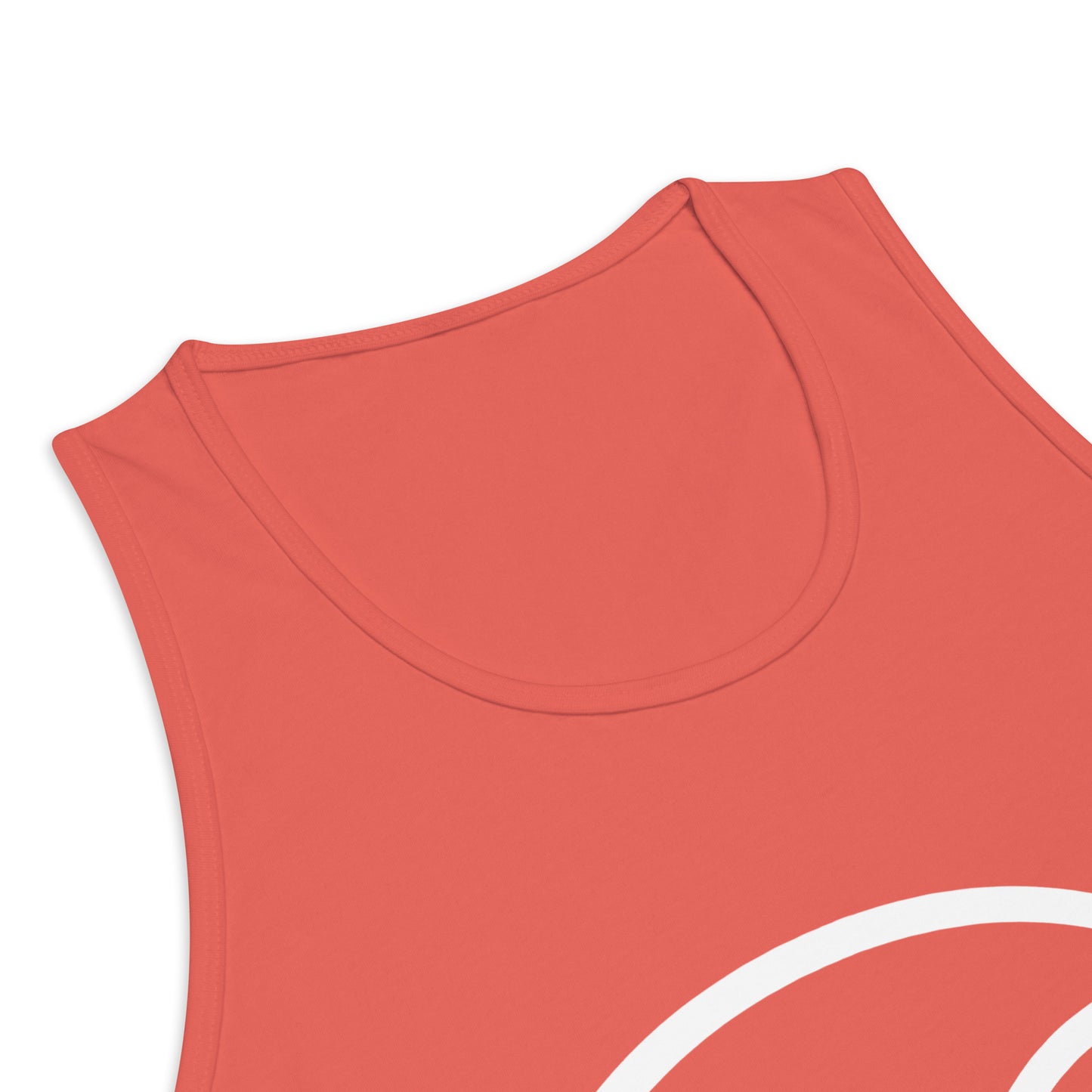 Men's Logo Tank Coral