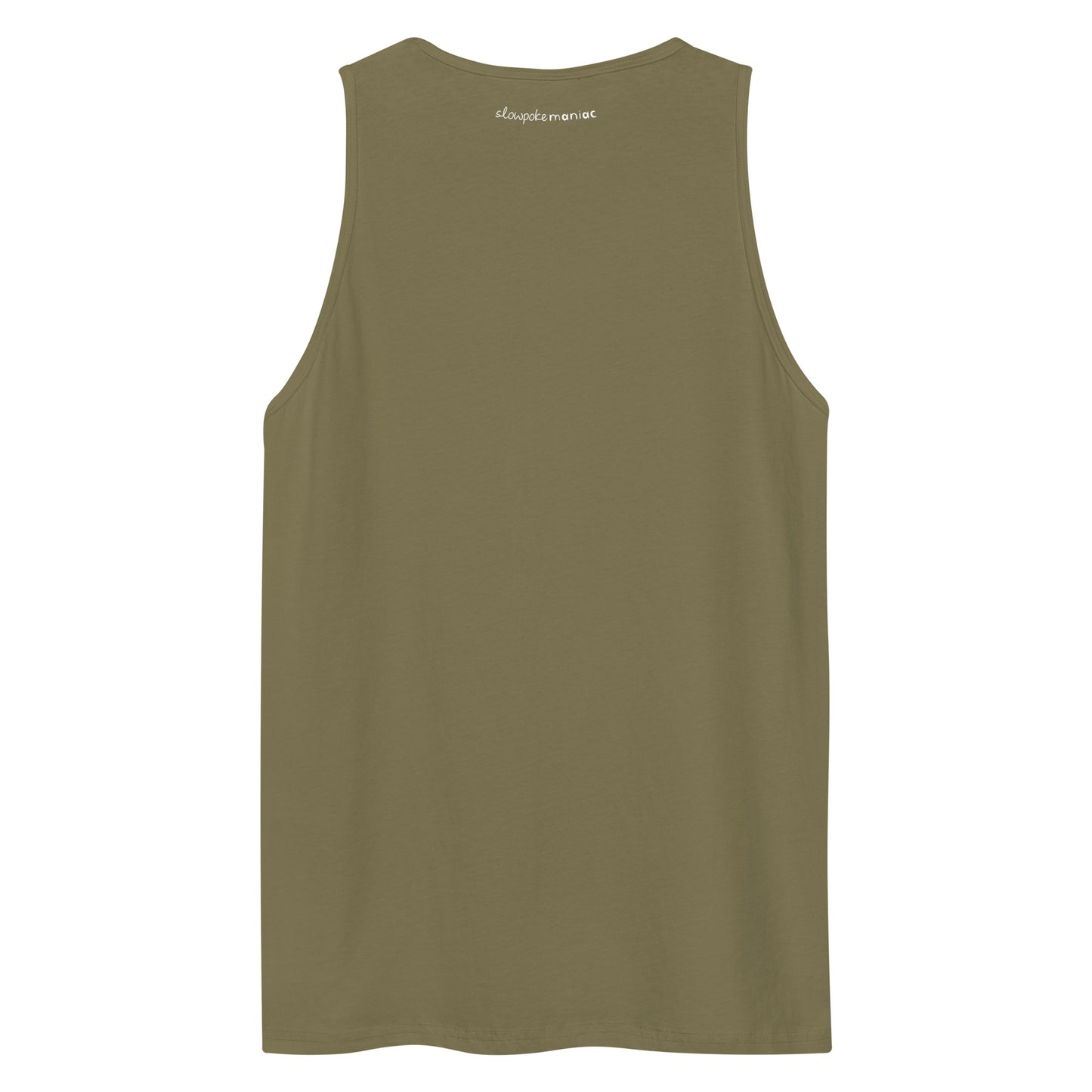 Men's Logo Tank Military Green