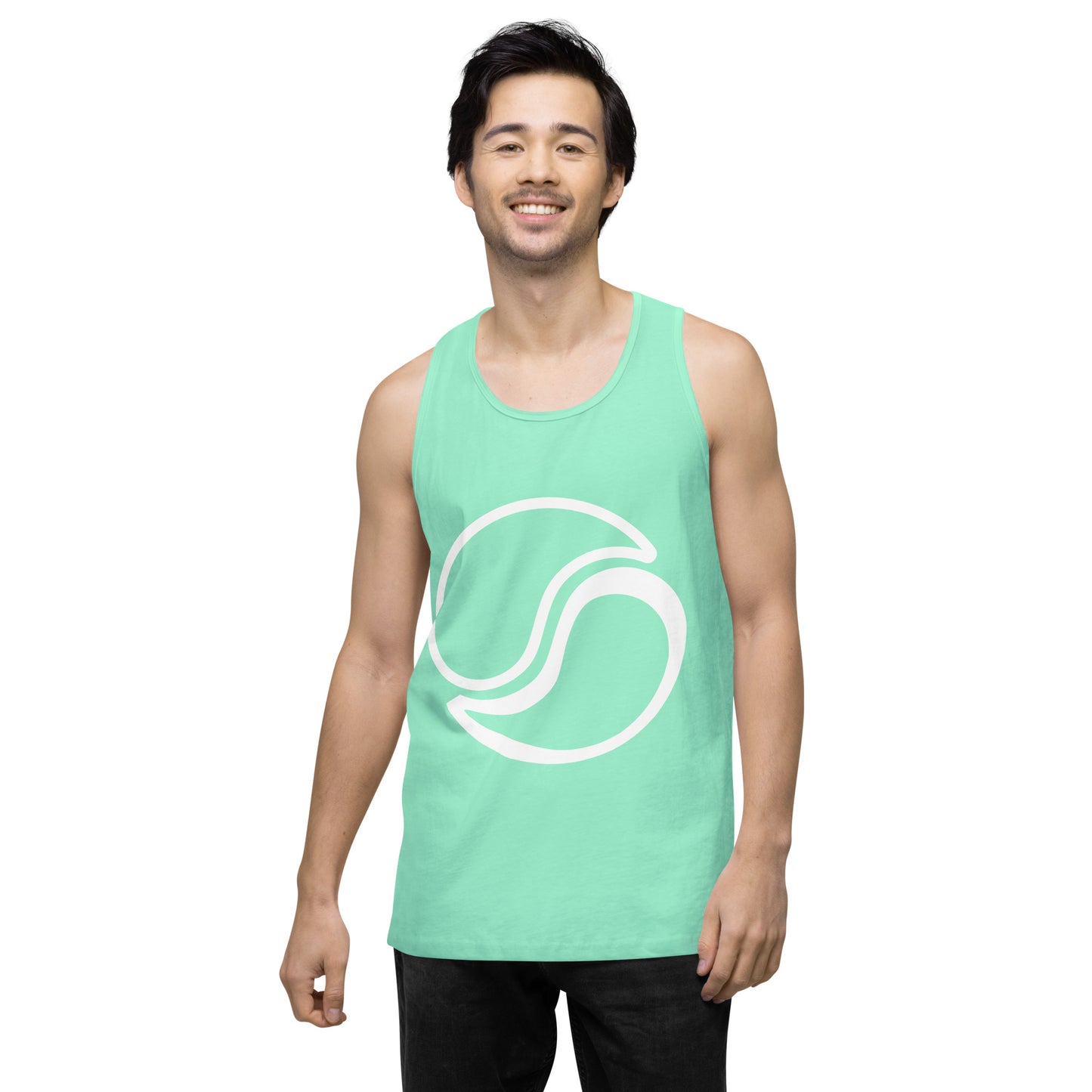 Men's Logo Tank Mint
