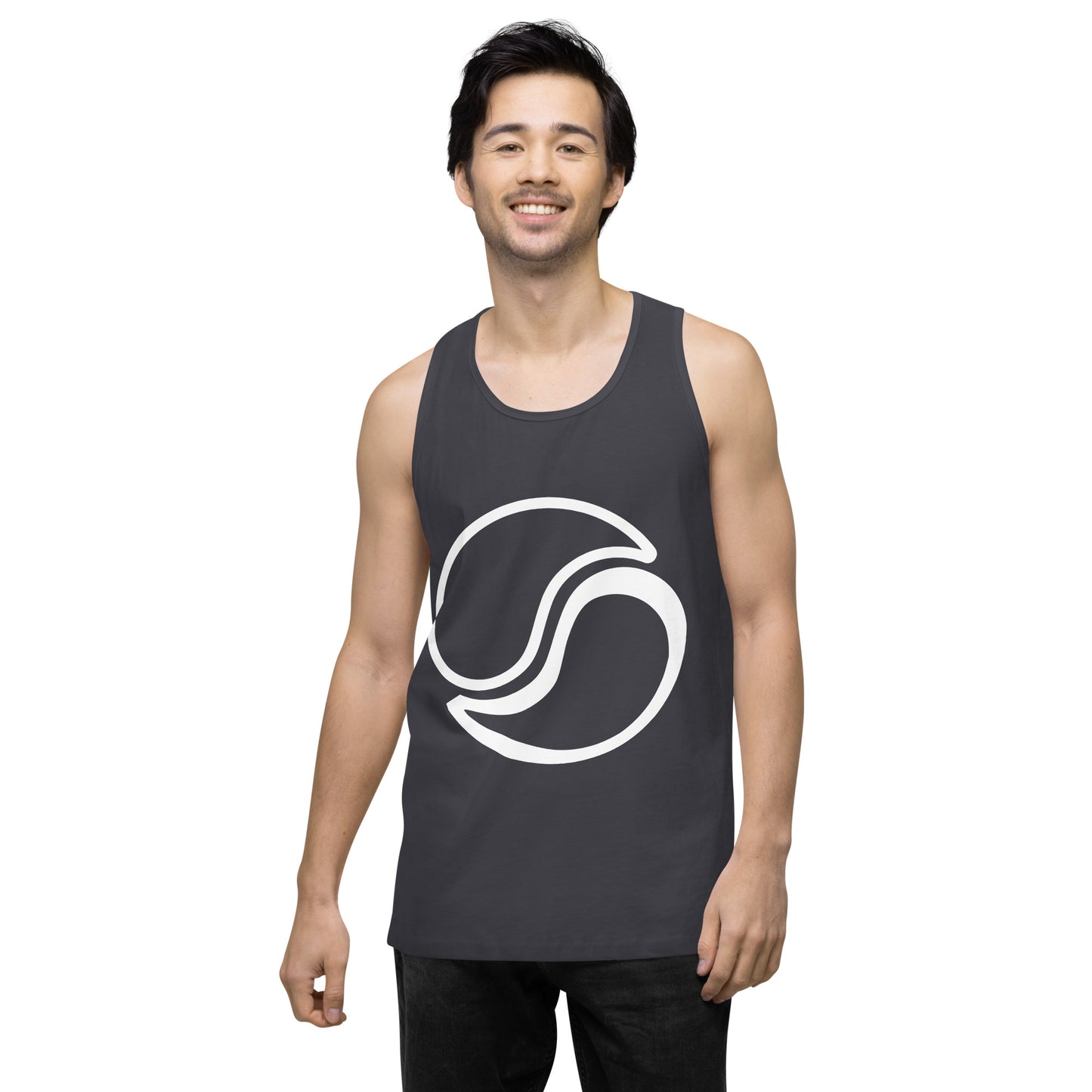 Men's Logo Tank Navy