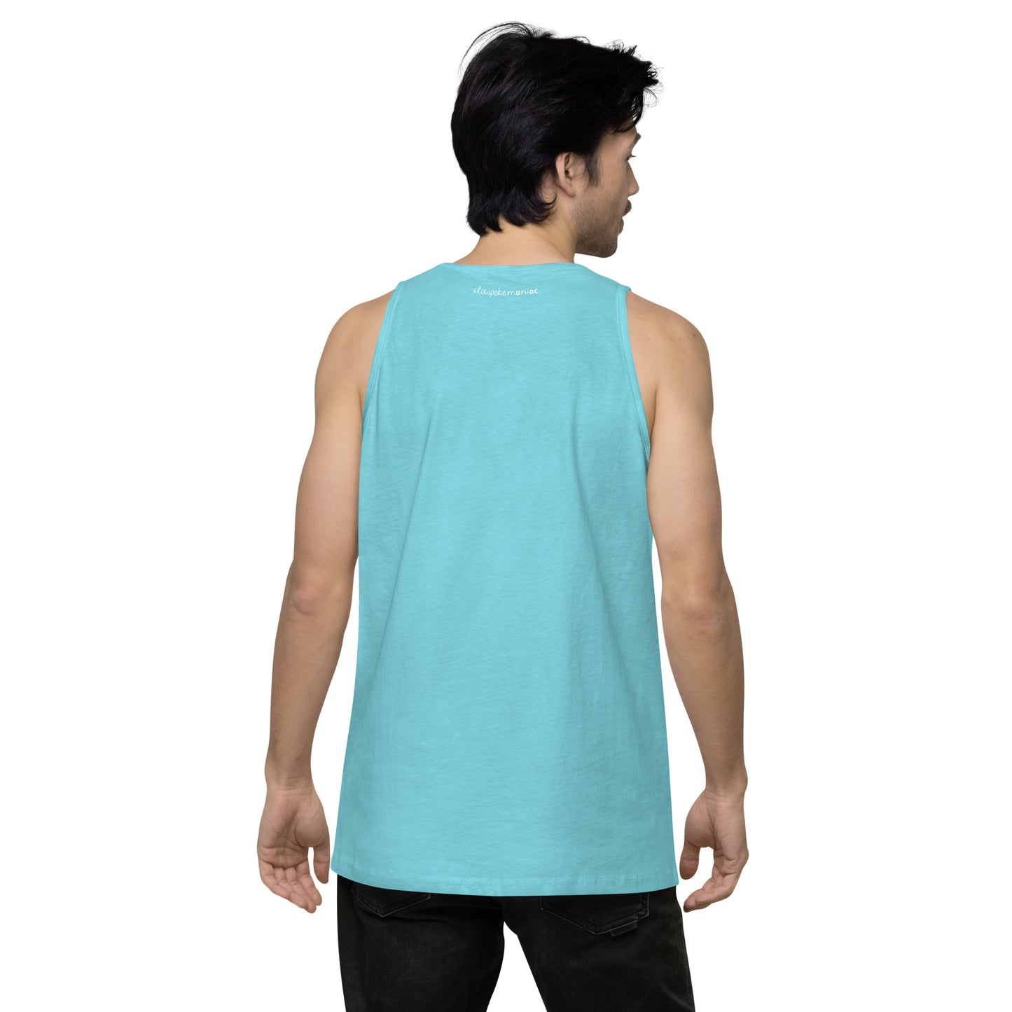 Men's Logo Tank Pacific Blue