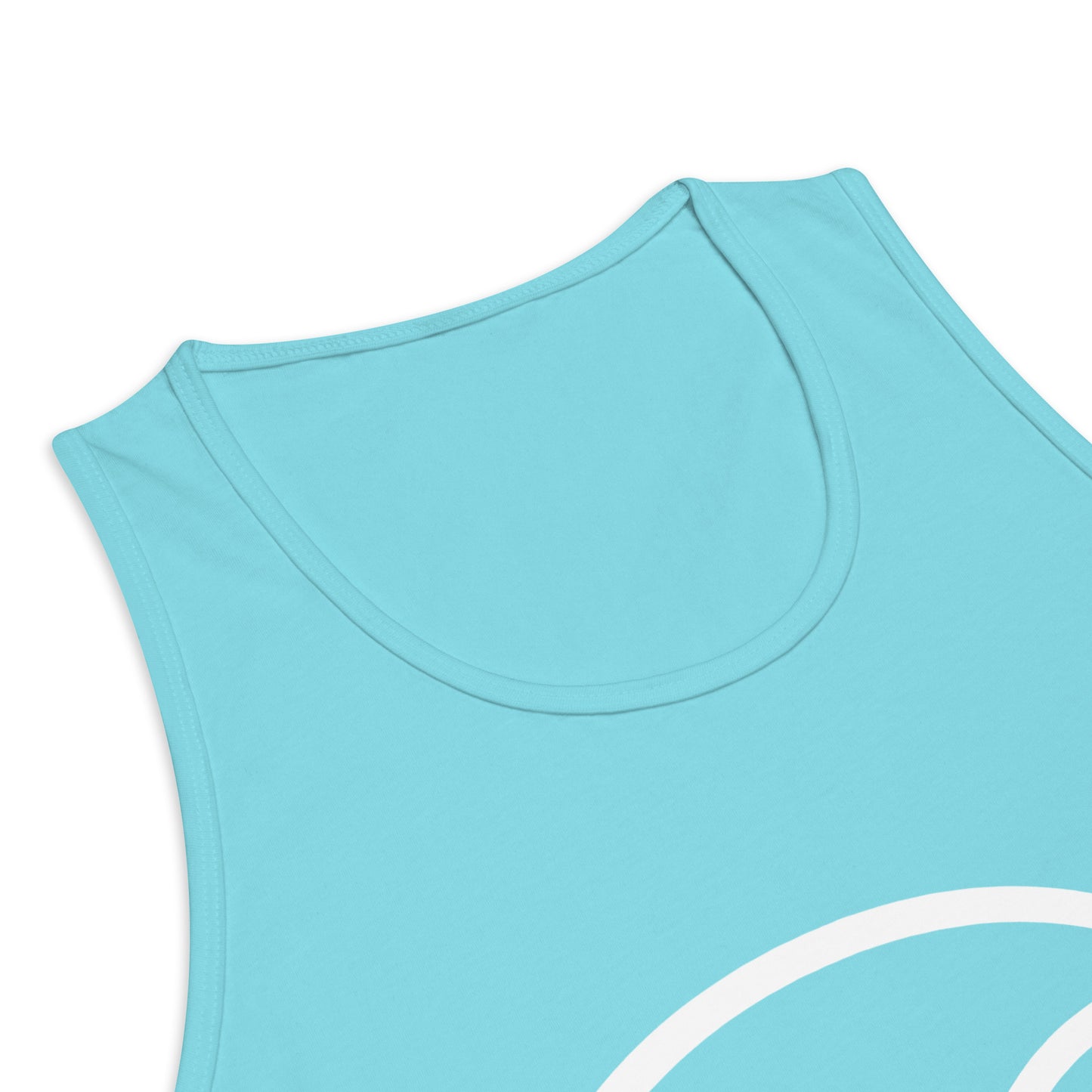 Men's Logo Tank Pacific Blue