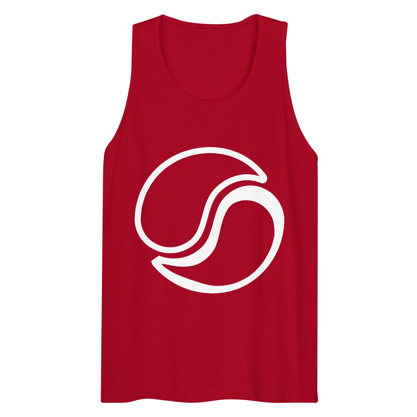 Men's Logo Tank Red