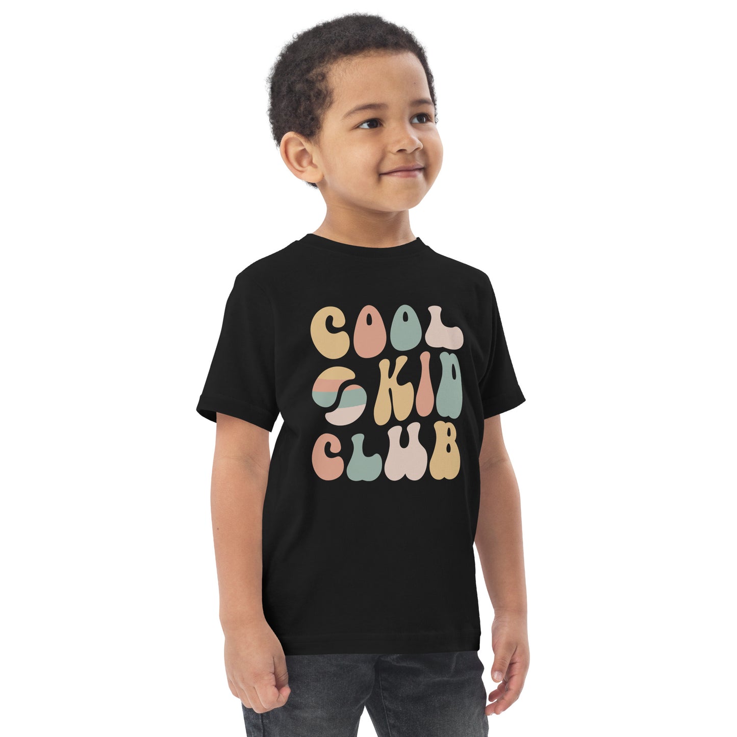Cool Kid Club Tee (Toddler) Black
