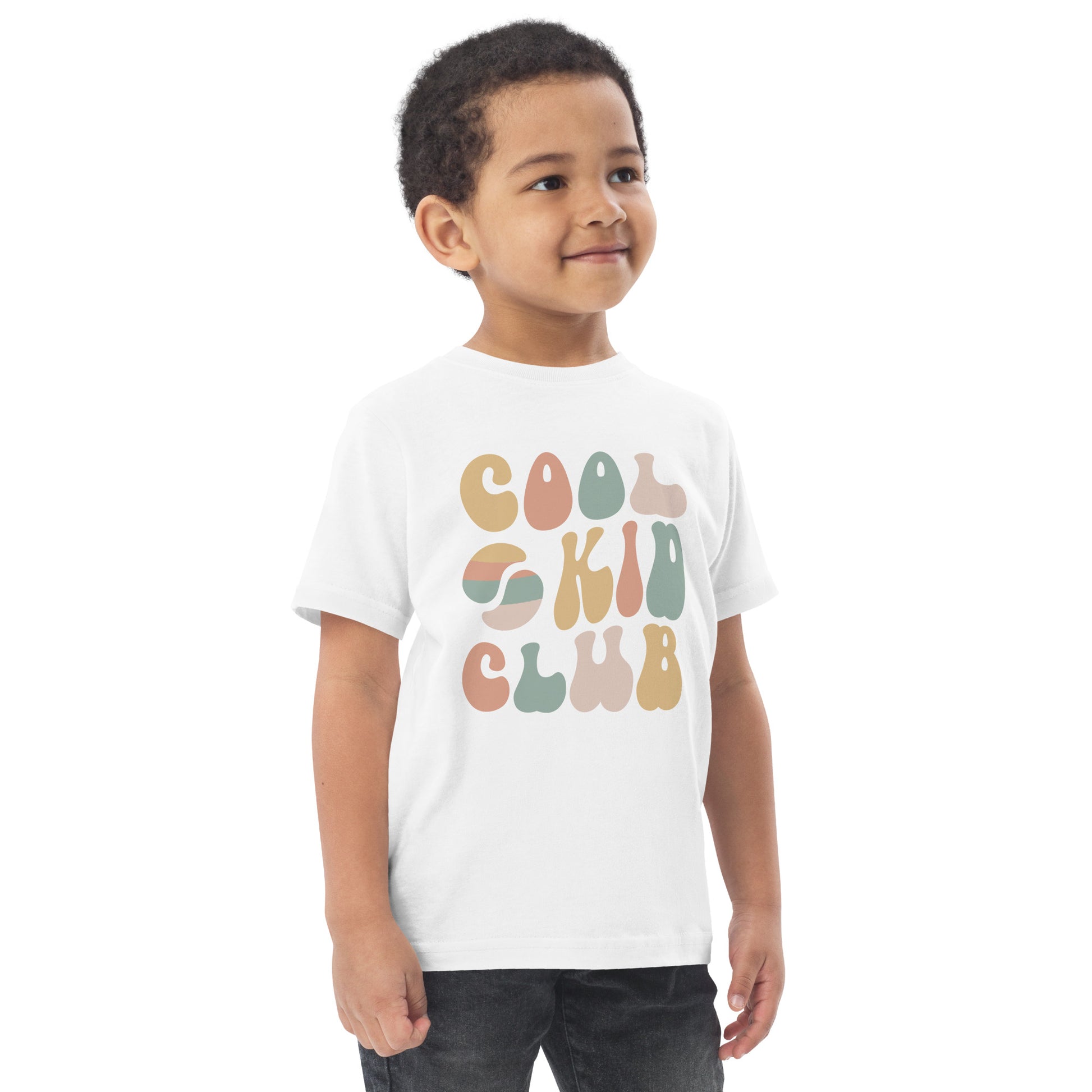 Cool Kid Club Tee (Toddler) White