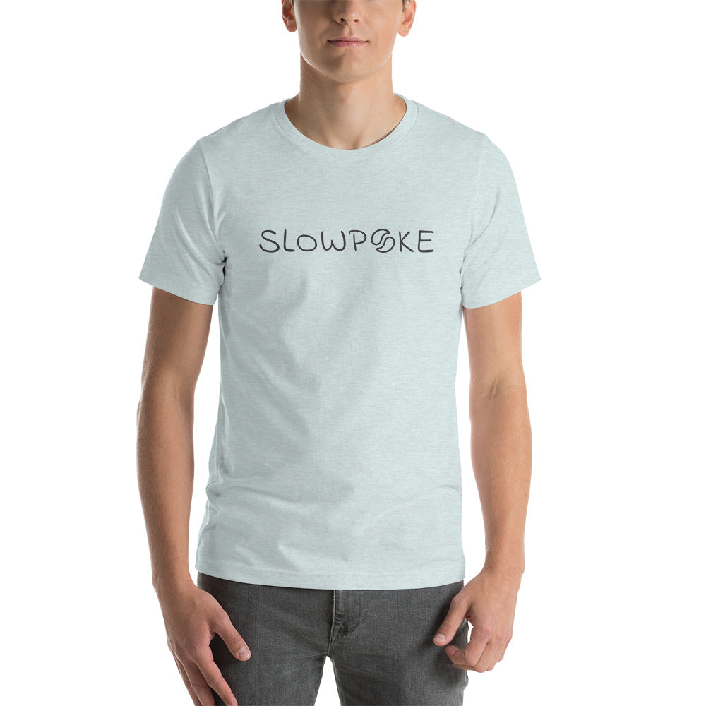 Team Slowpoke Tee Heather Prism Ice Blue