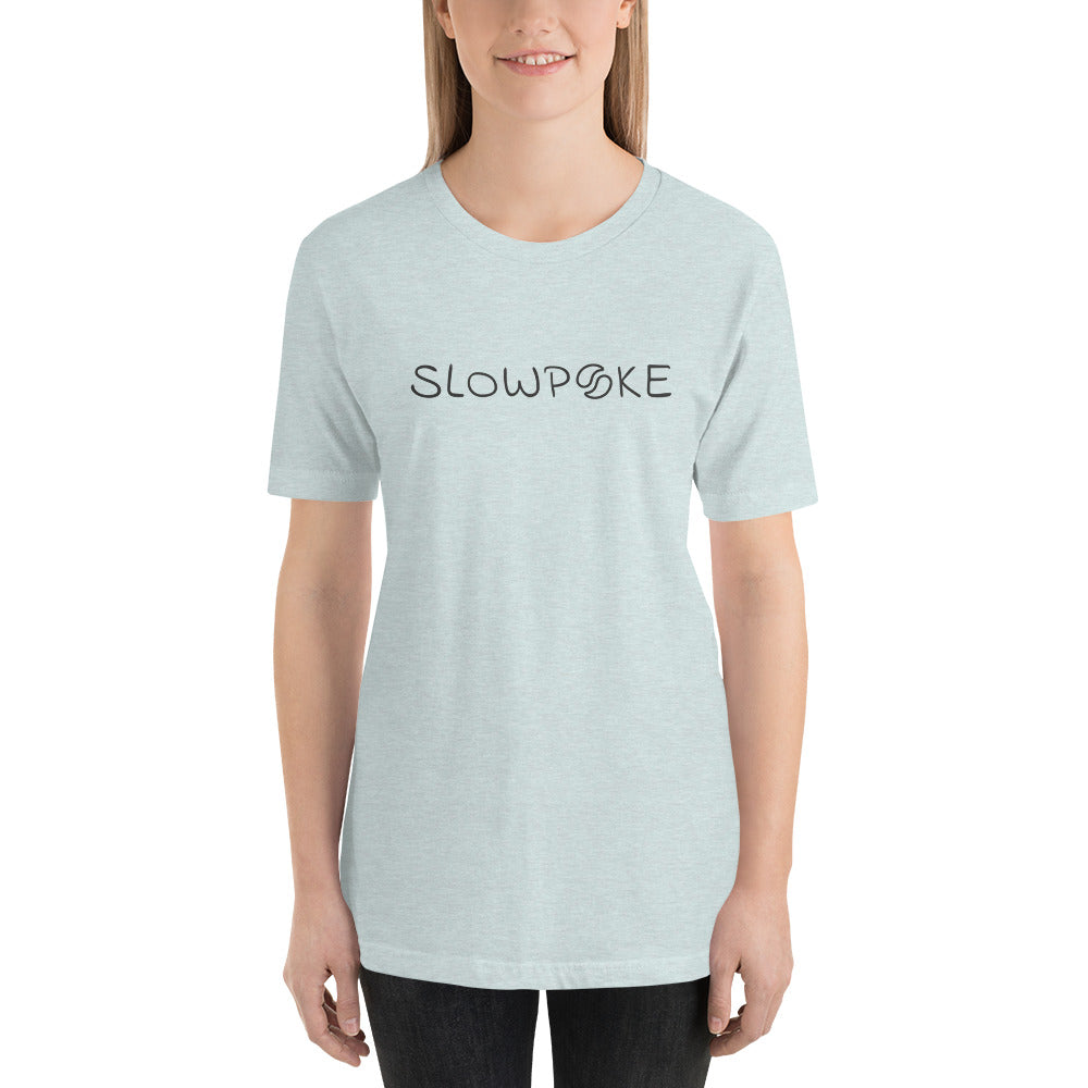 Team Slowpoke Tee Heather Prism Ice Blue
