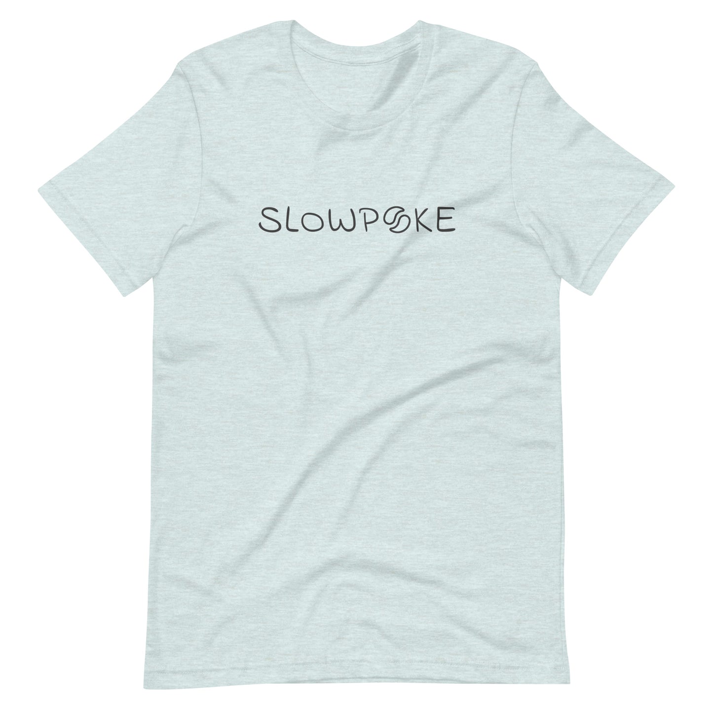 Team Slowpoke Tee Heather Prism Ice Blue