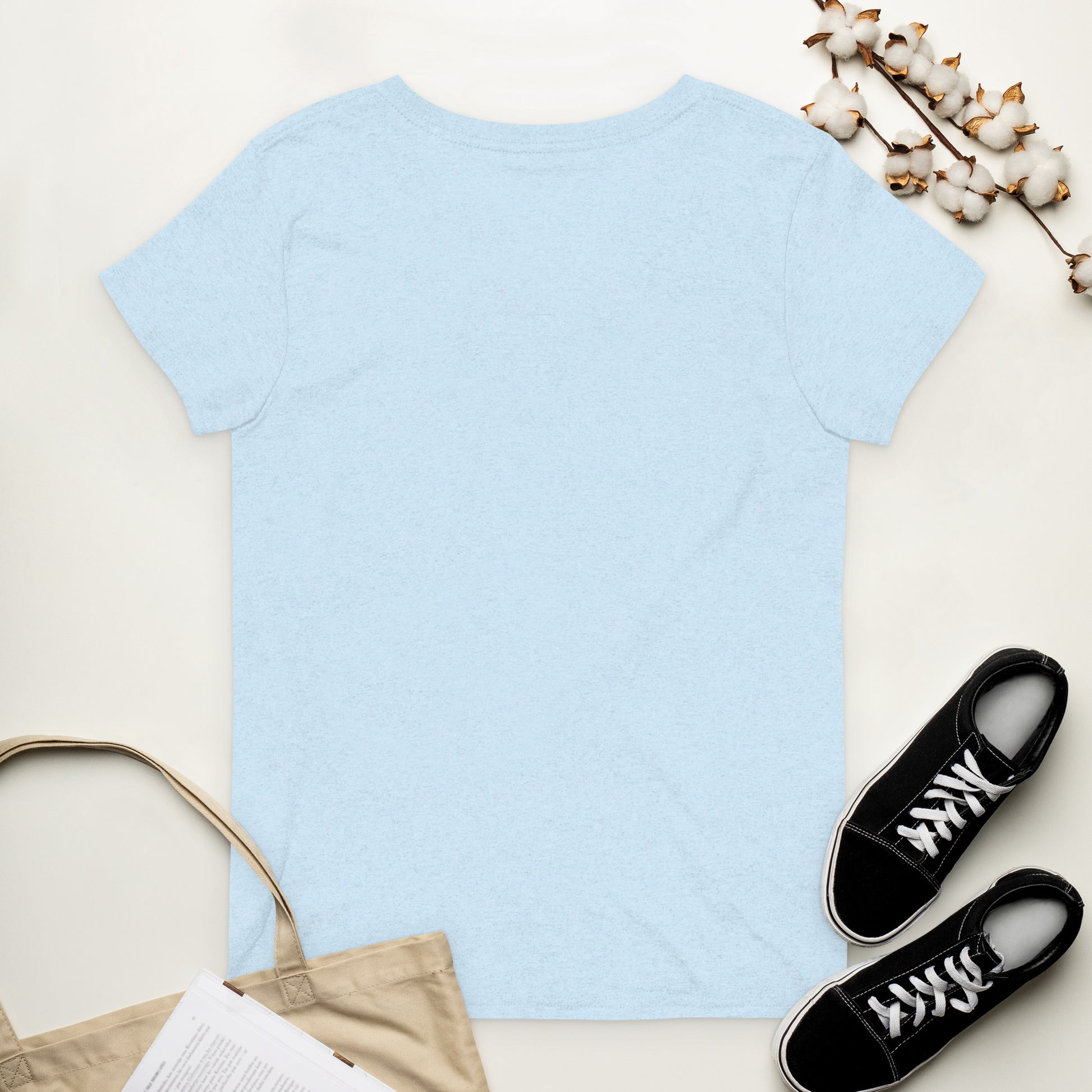 Cool Mama Club V-neck Crystal Blue
