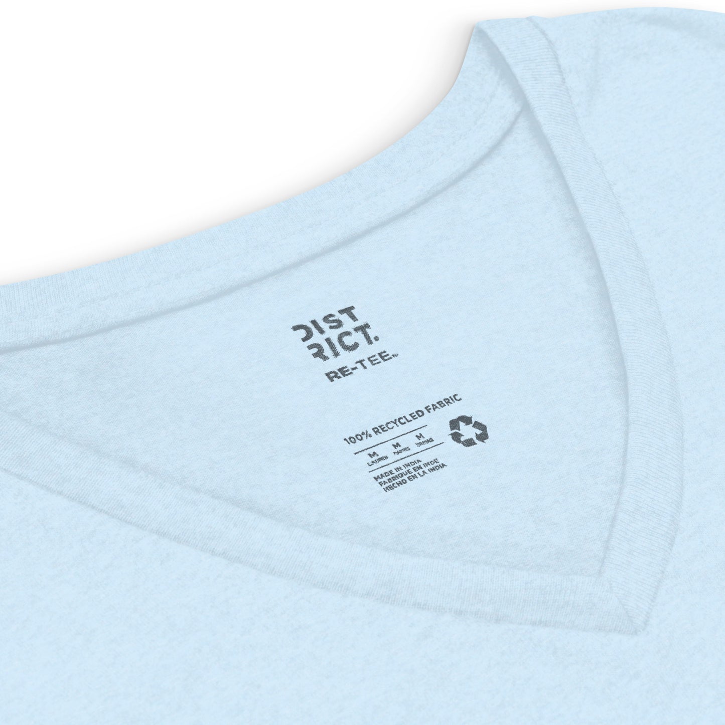 Cool Mama Club V-neck Crystal Blue