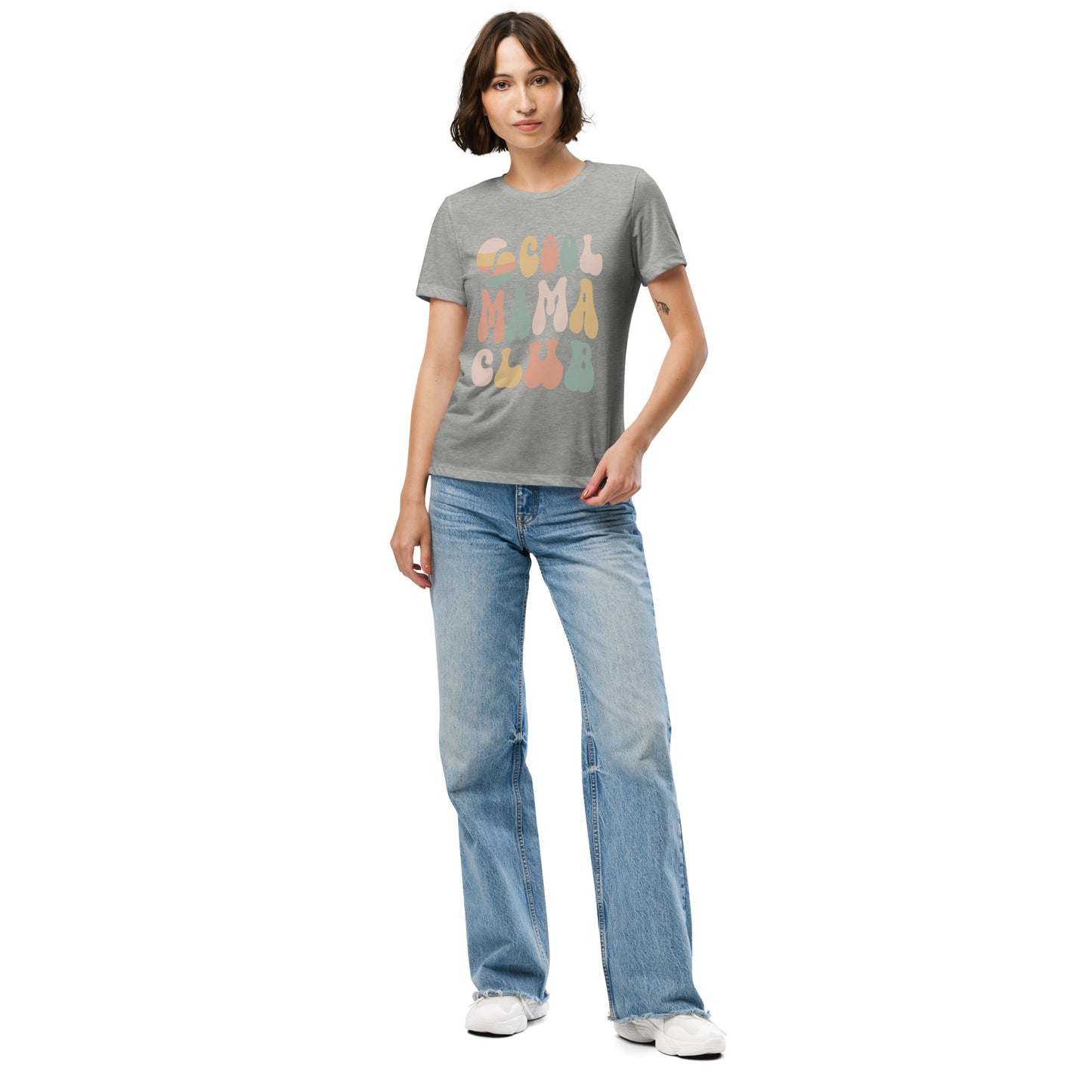 Cool Mama Club Tee Athletic Grey Triblend