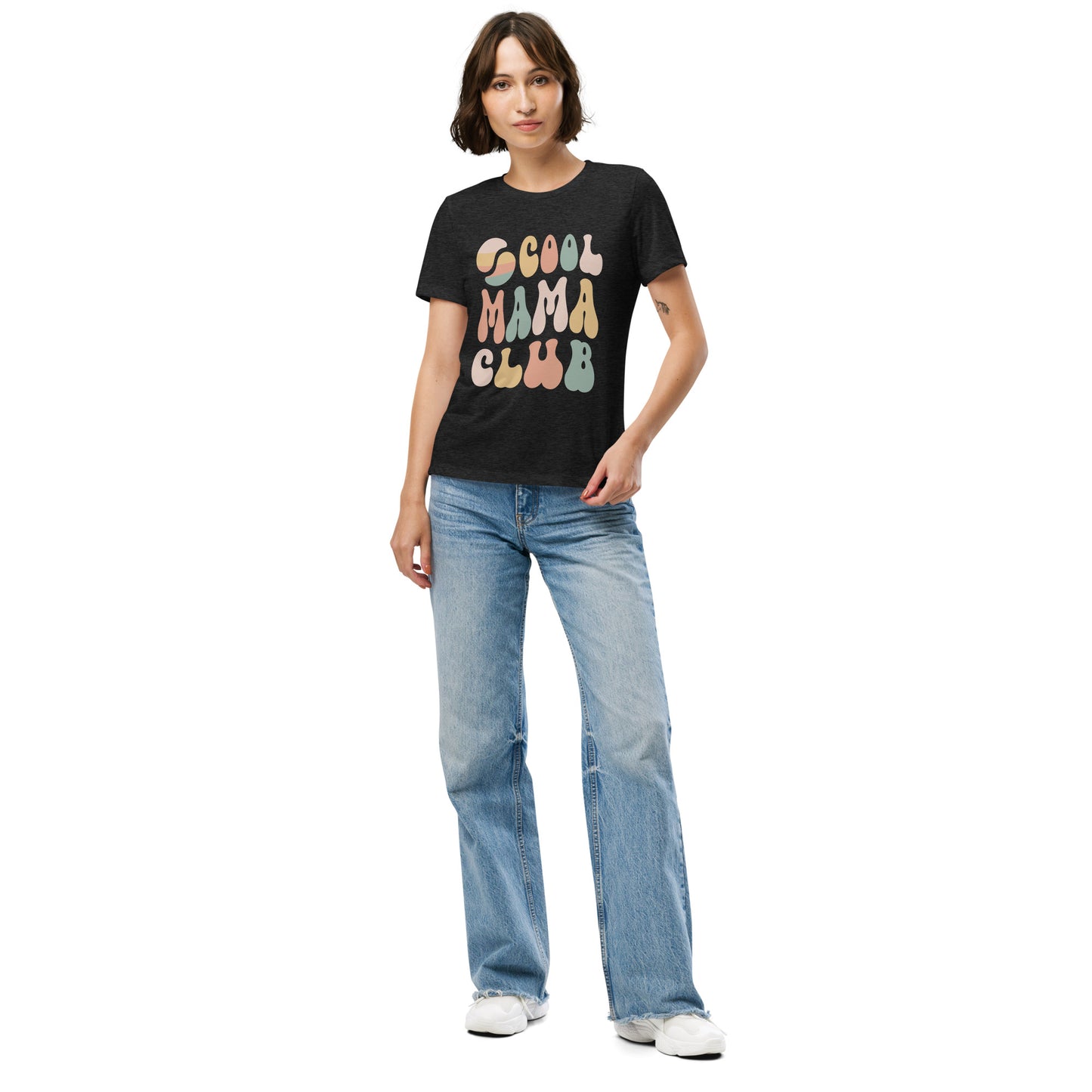 Cool Mama Club Tee Charcoal-Black Triblend