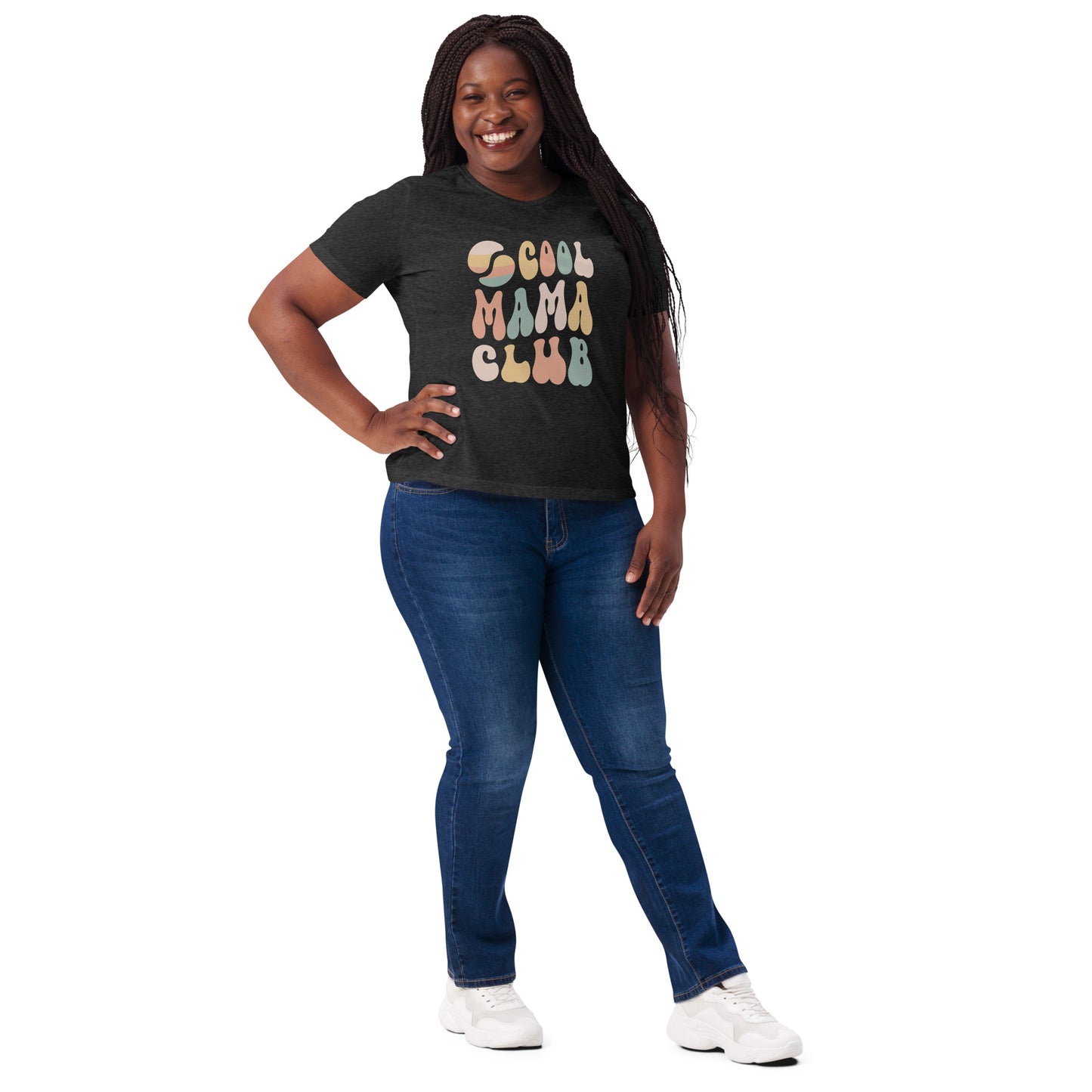 Cool Mama Club Tee Charcoal-Black Triblend