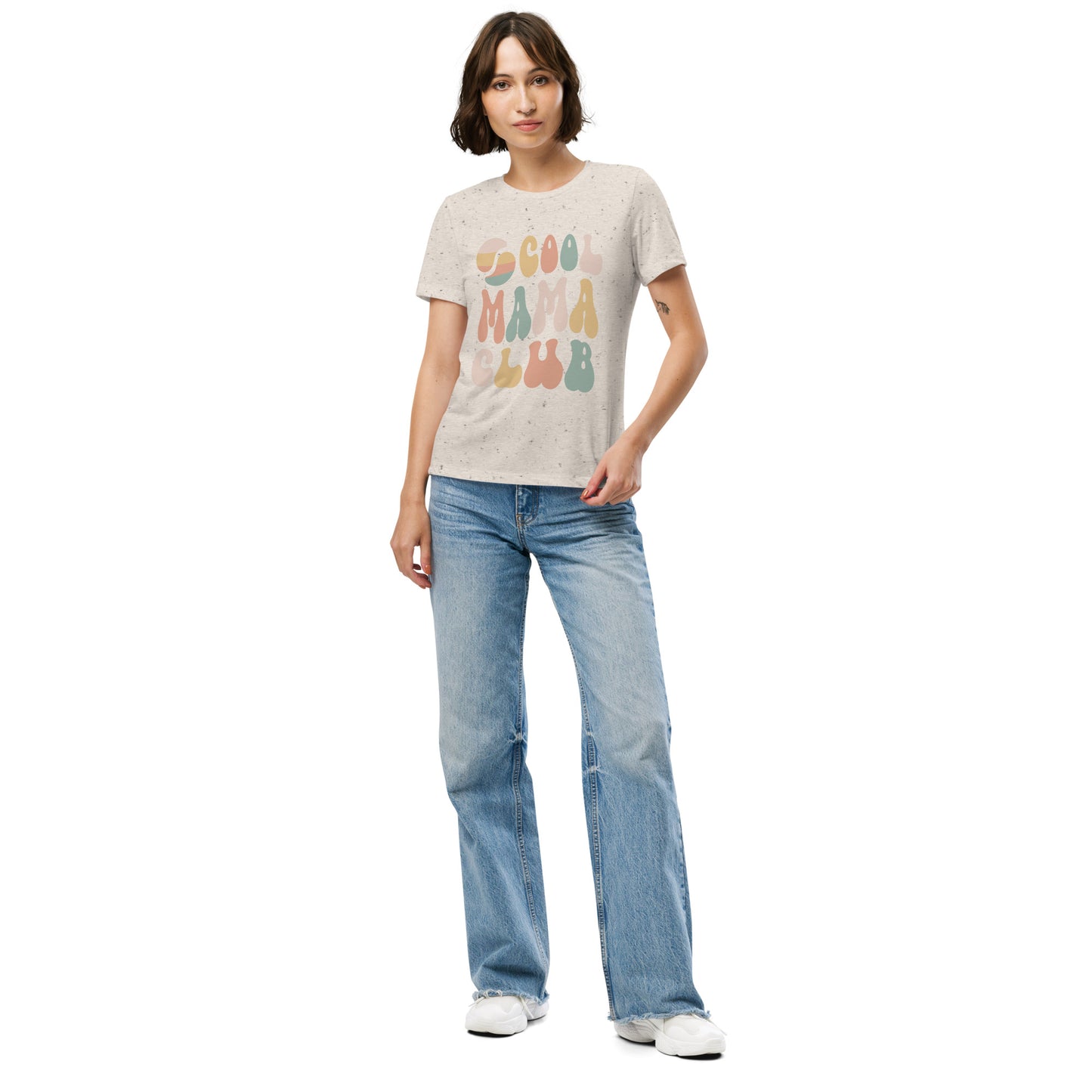 Cool Mama Club Tee Oatmeal Triblend