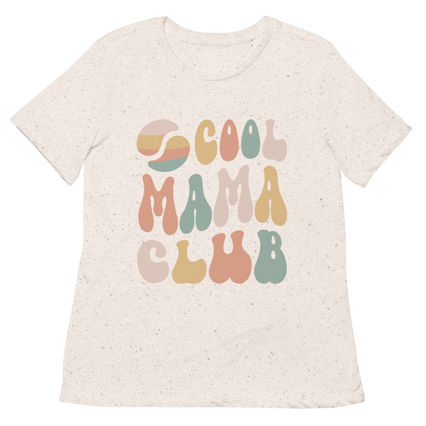 Cool Mama Club Tee Oatmeal Triblend