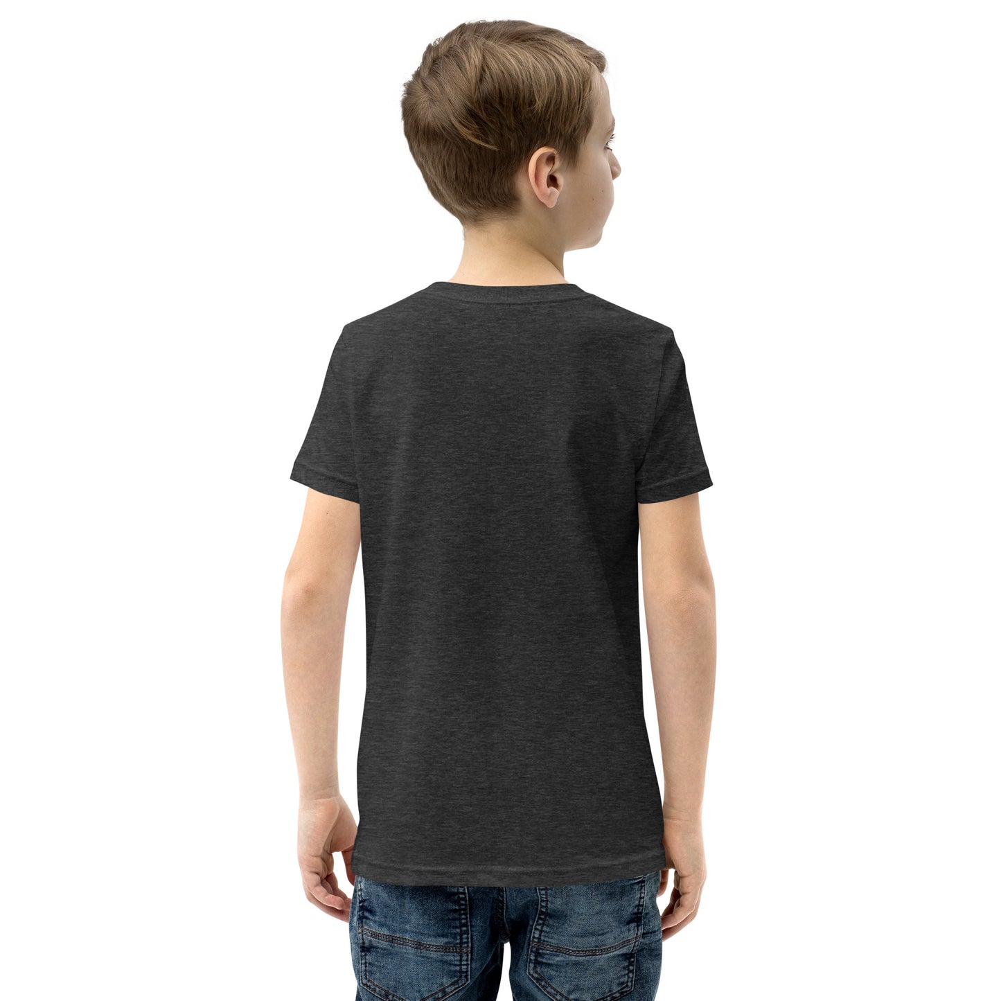 Youth Short Sleeve T-Shirt Dark Grey Heather