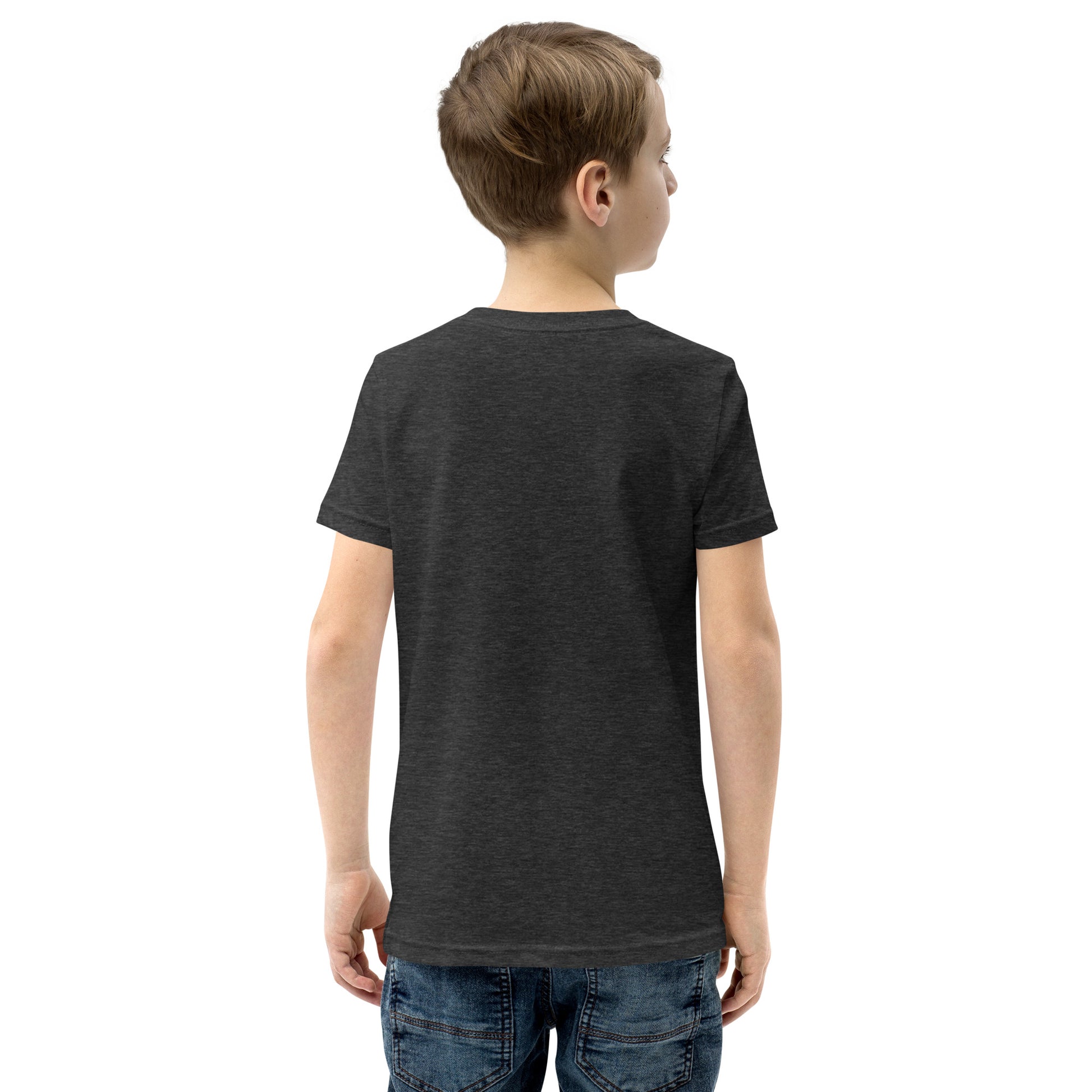 Youth Short Sleeve T-Shirt Dark Grey Heather