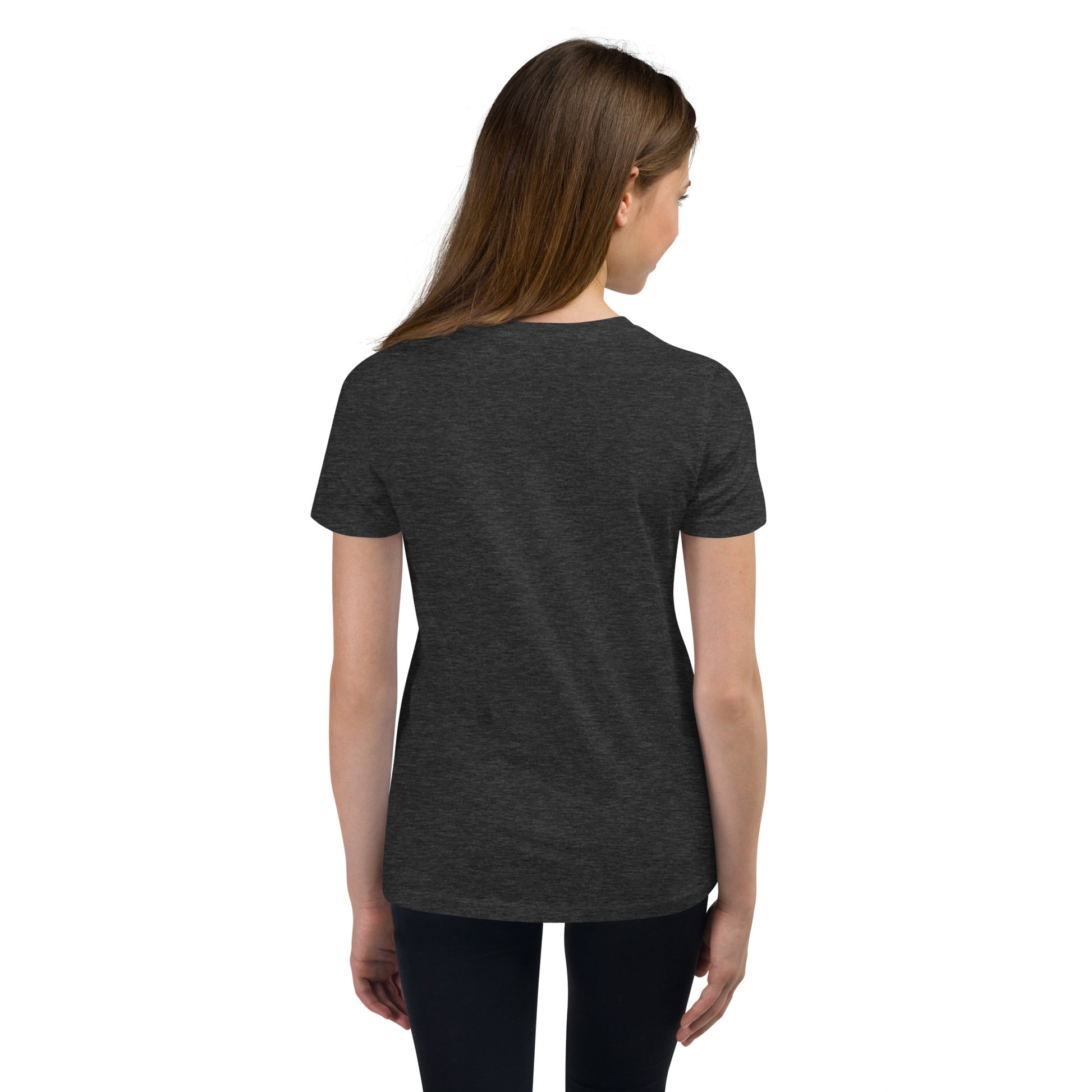 Youth Short Sleeve T-Shirt Dark Grey Heather