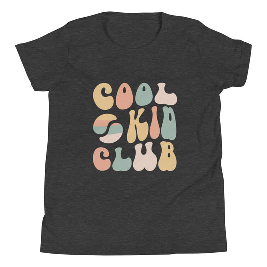 Youth Short Sleeve T-Shirt Dark Grey Heather