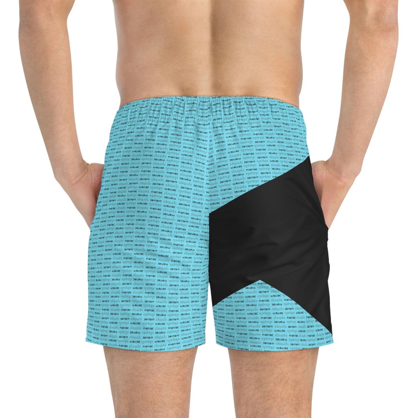 Two-Tone BeachLife Trunks Black