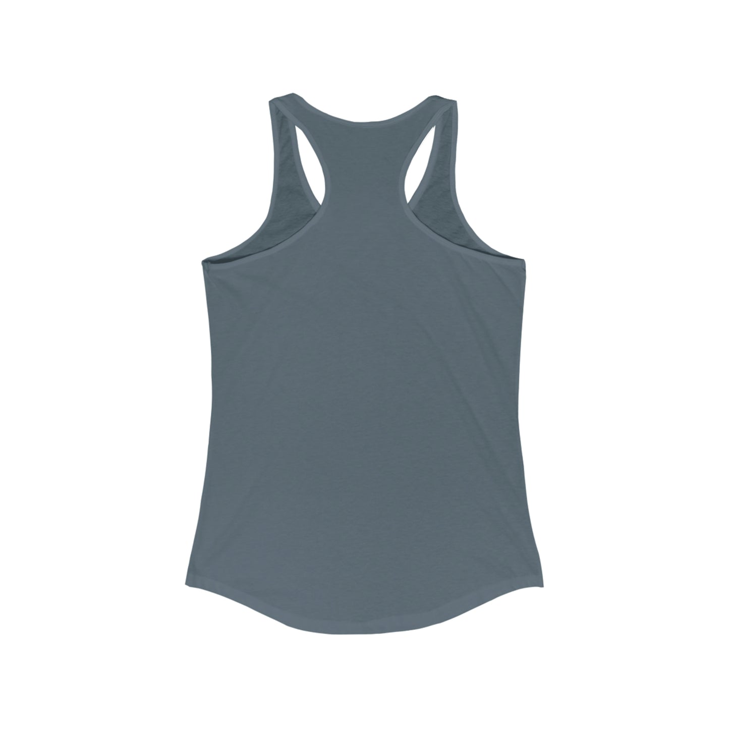 Women's Racerback Logo Tank Solid Indigo
