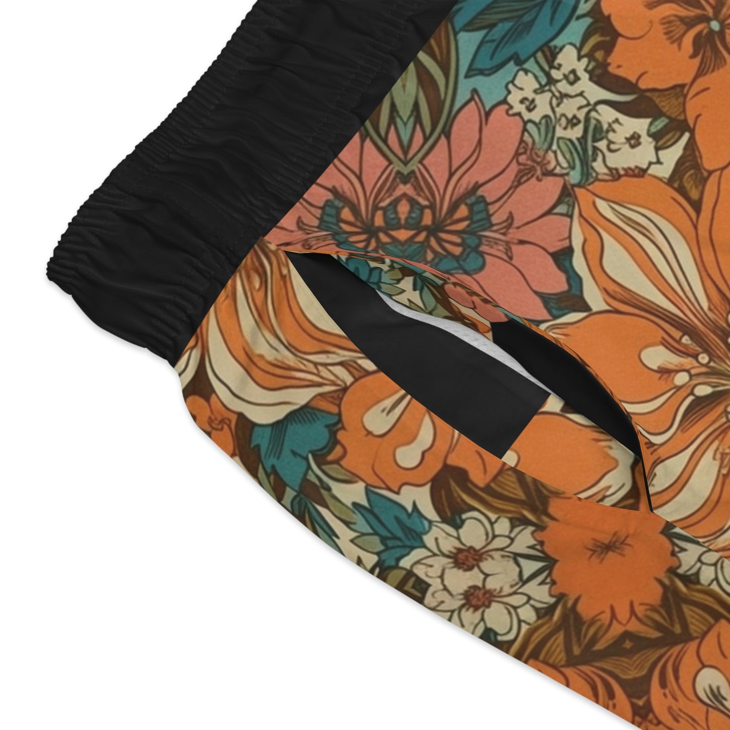 Two-Tone Vacationeer Trunks Black