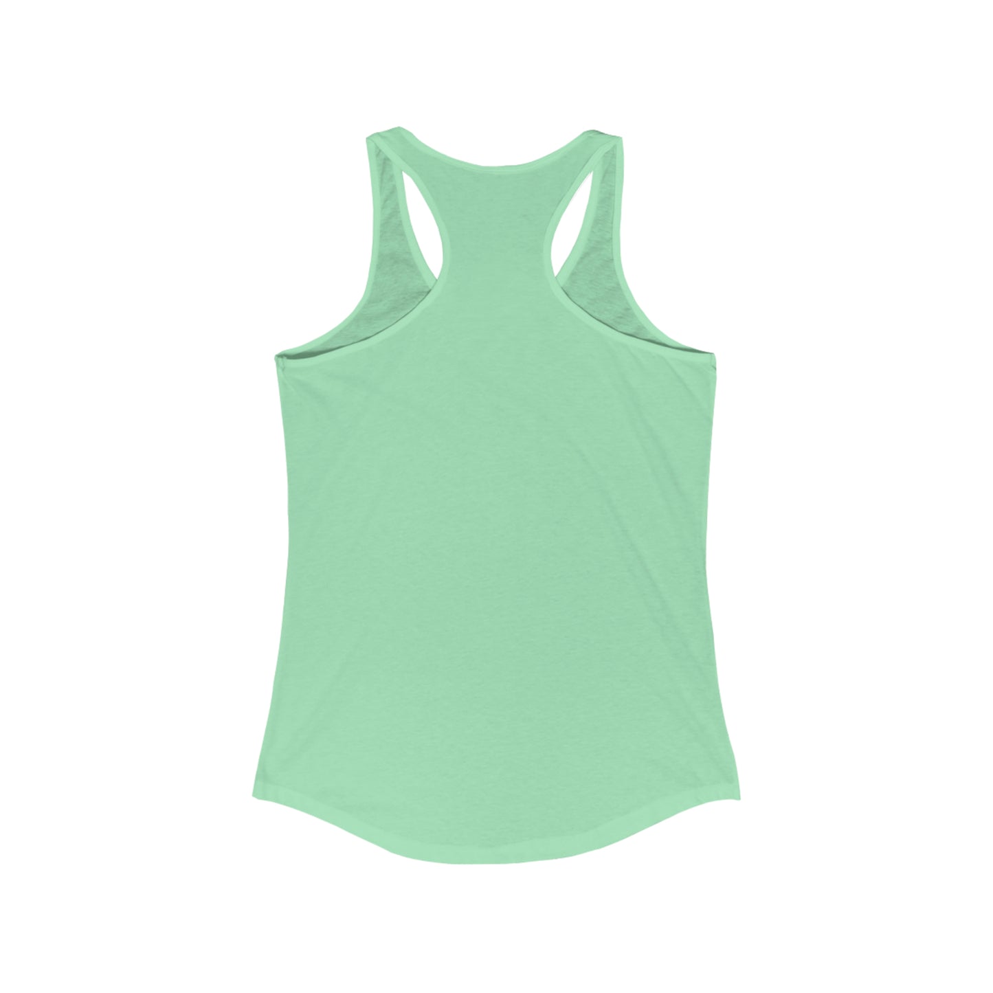 Women's Racerback Logo Tank Solid Mint