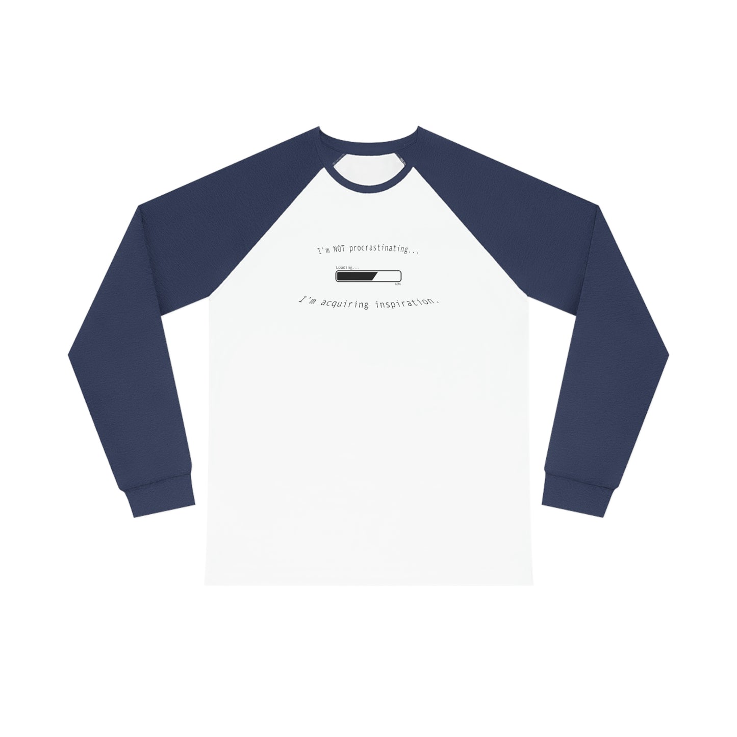 Definitely Not Procrastinating Pajamas Navy/White