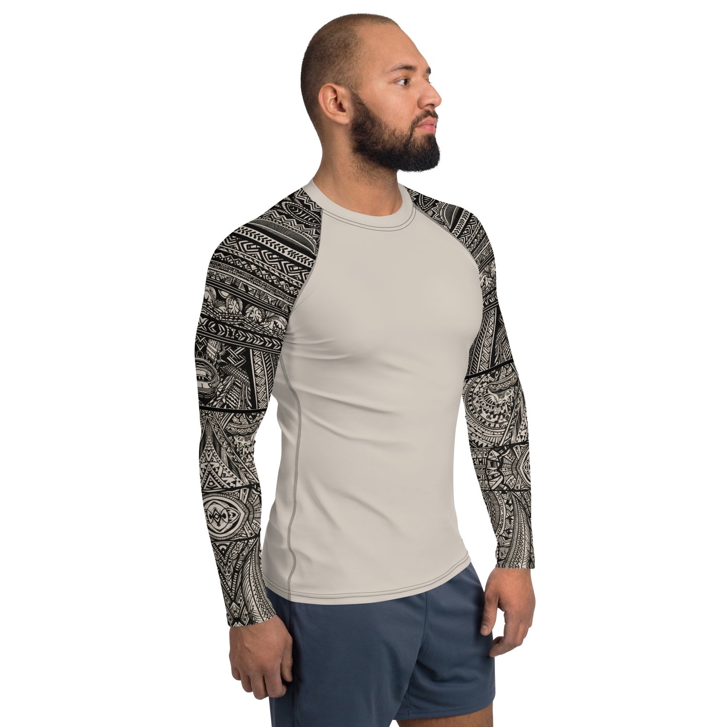 Men's Tattooed Rash Guardian
