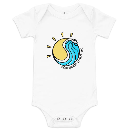 BeachLife Baby Onesie White
