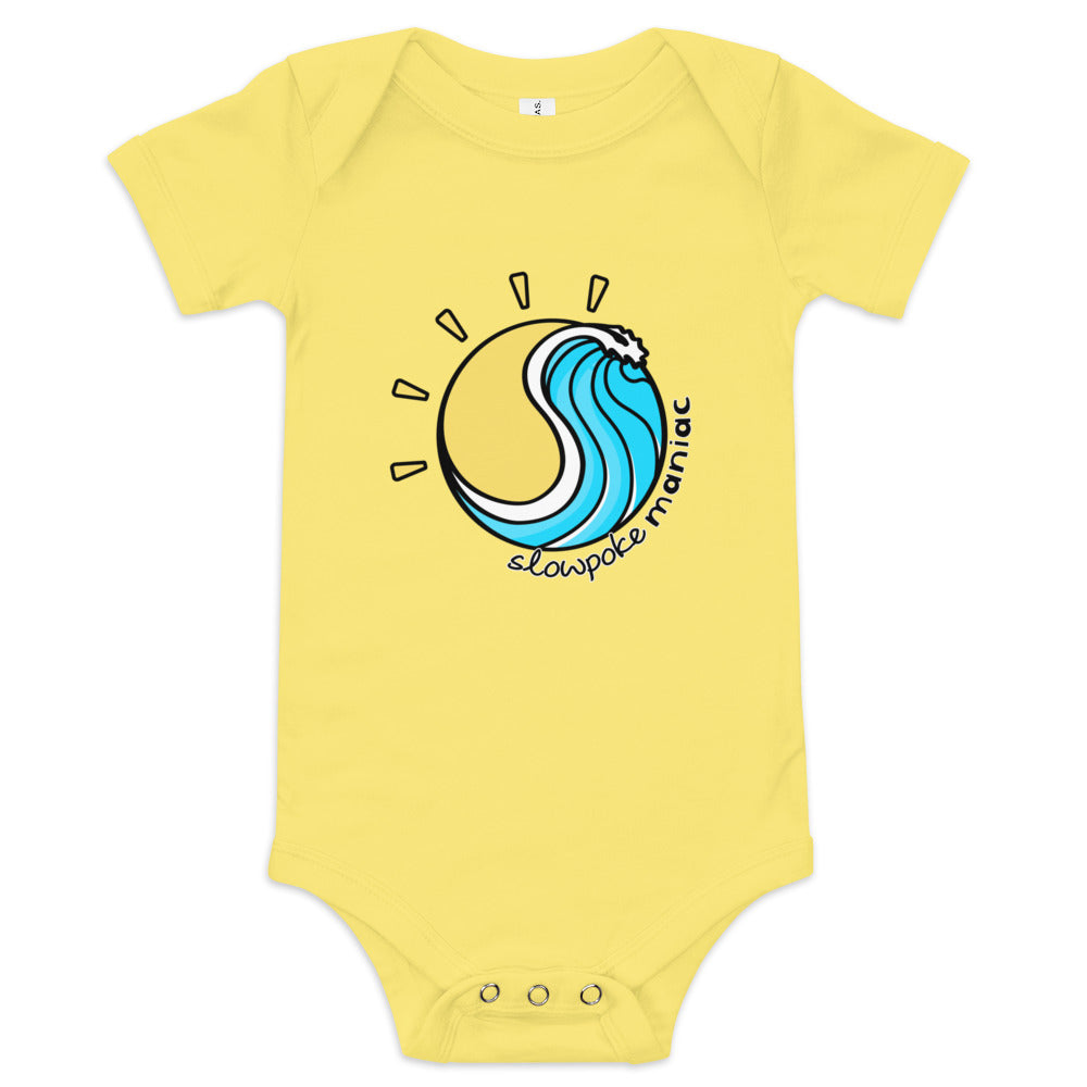 BeachLife Baby Onesie Yellow