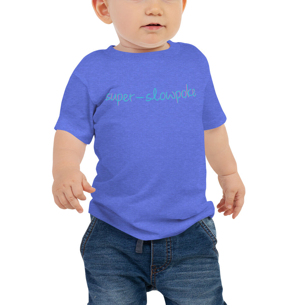 Super-Slowpoke Tee Heather Columbia Blue