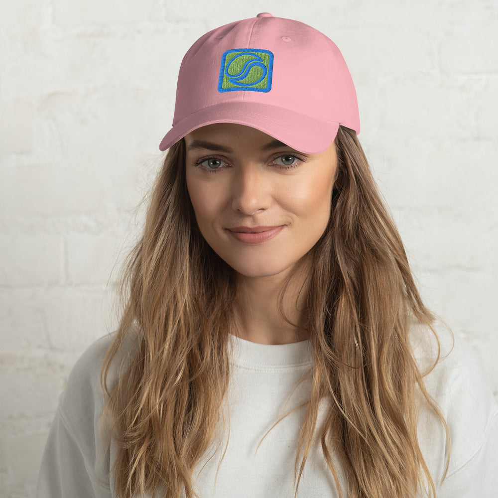 Blue 65 Cap Pink
