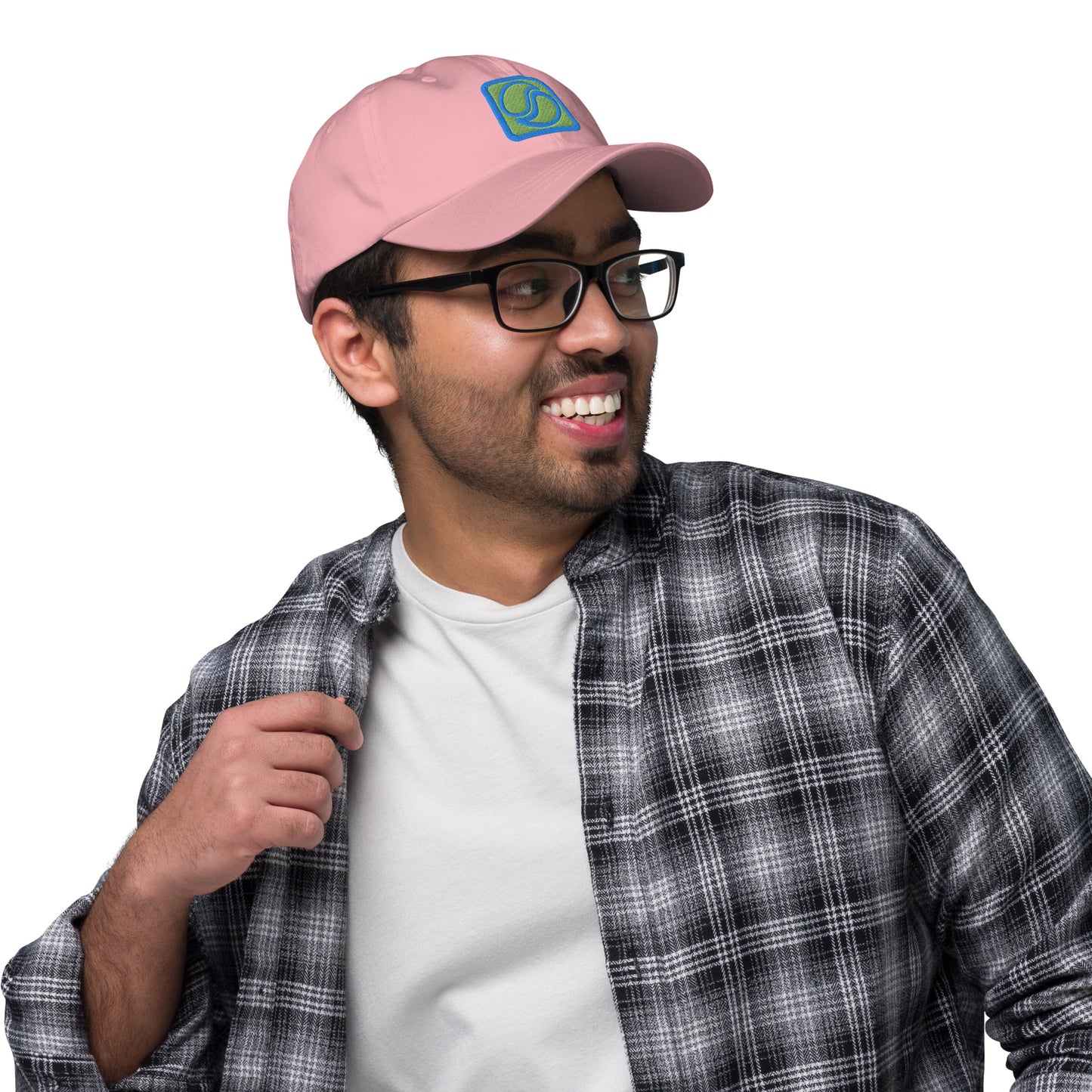 Blue 65 Cap Pink