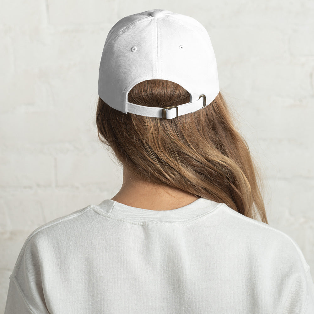 Blue 65 Cap White