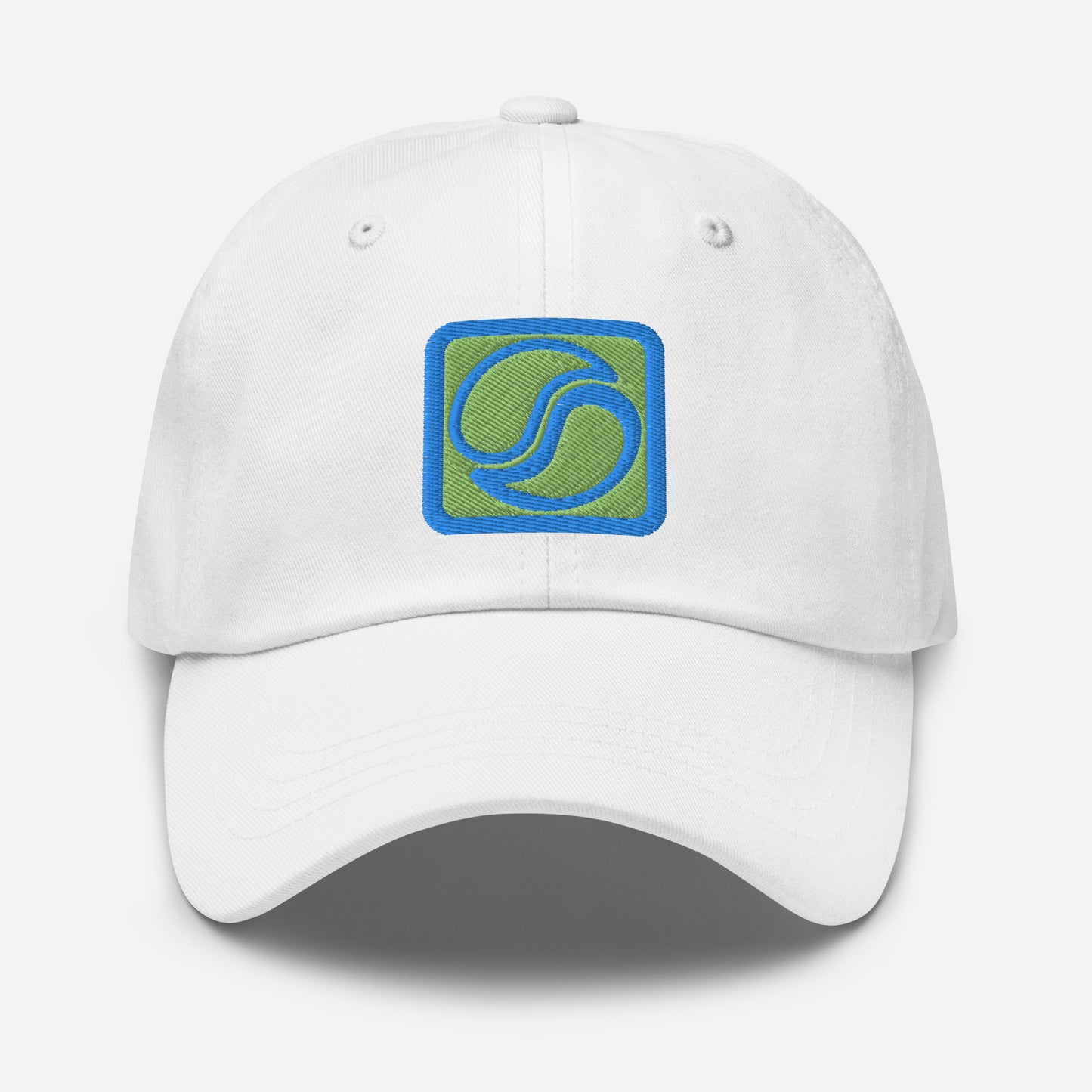 Blue 65 Cap White