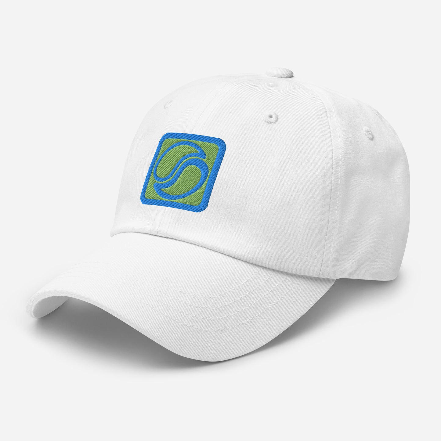 Blue 65 Cap White
