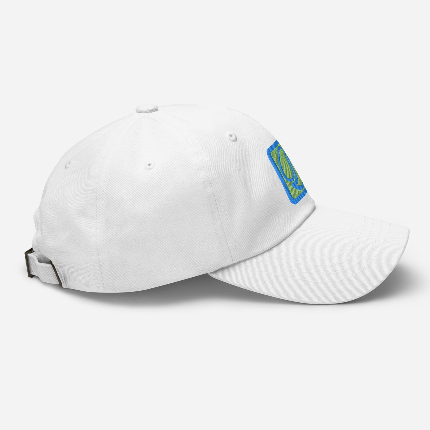 Blue 65 Cap White