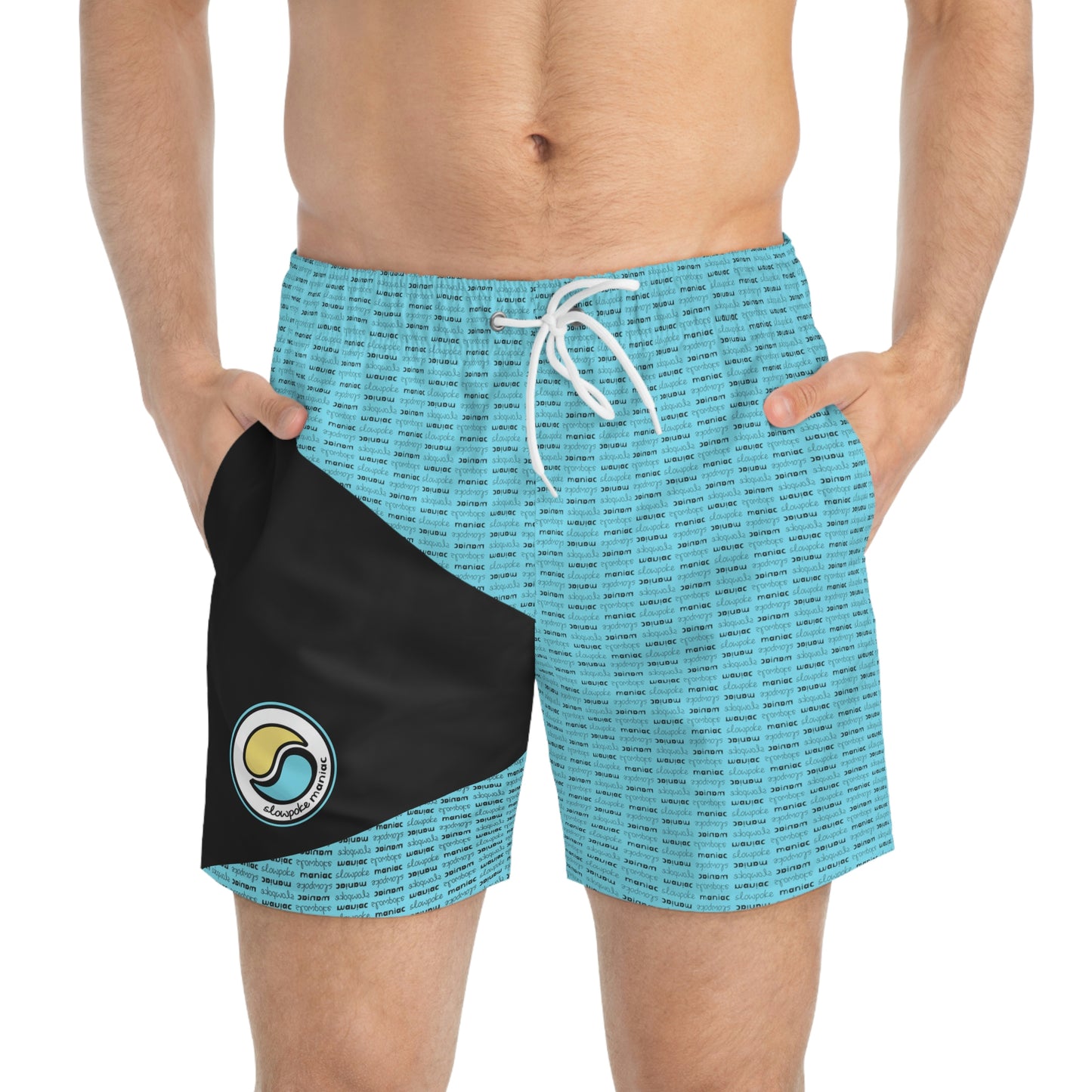 Two-Tone BeachLife Trunks Black
