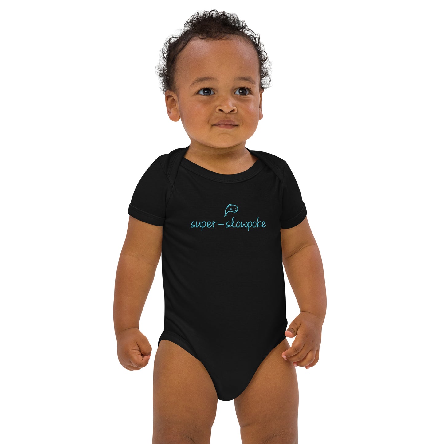 Super-Slowpoke Onesie Black