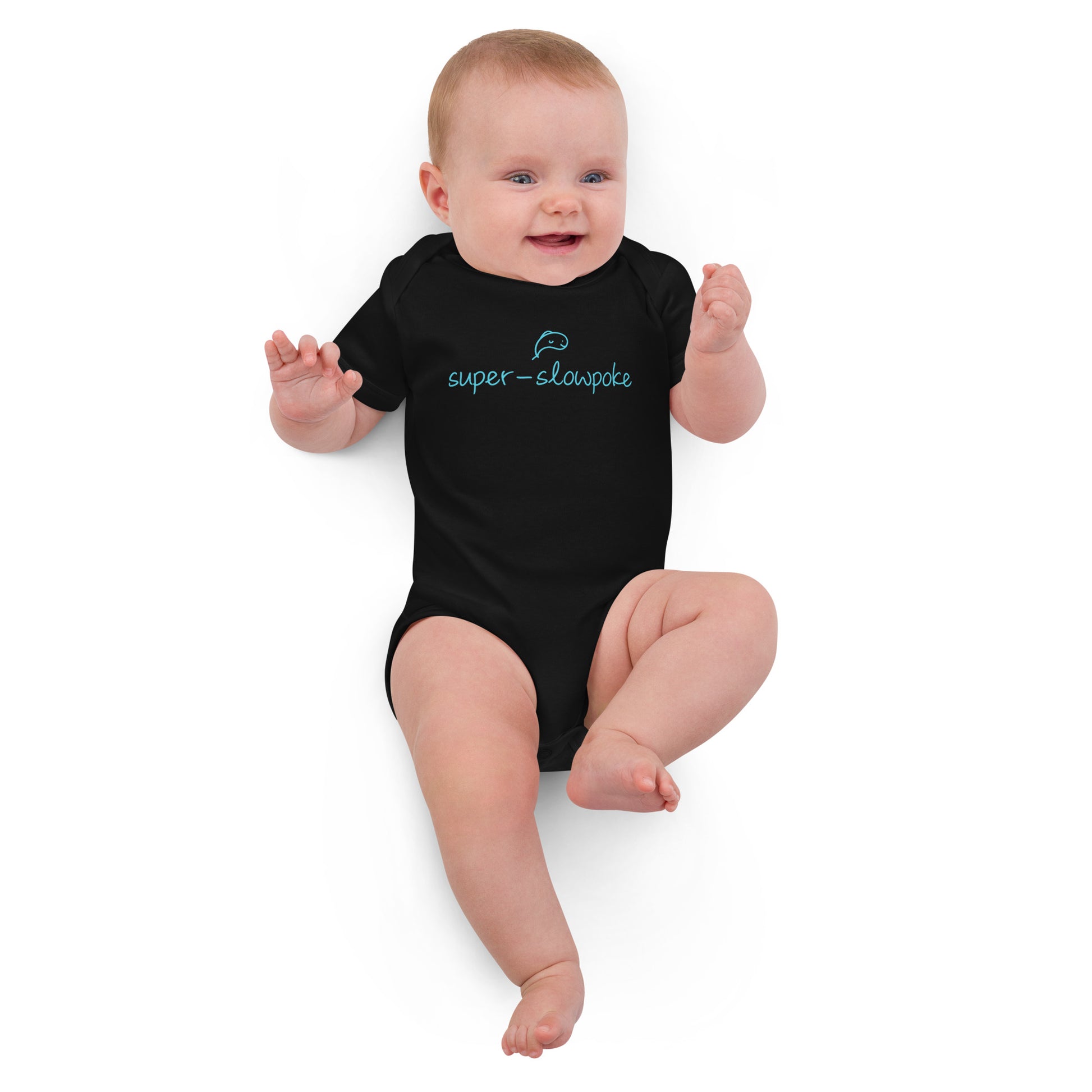 Super-Slowpoke Onesie Black