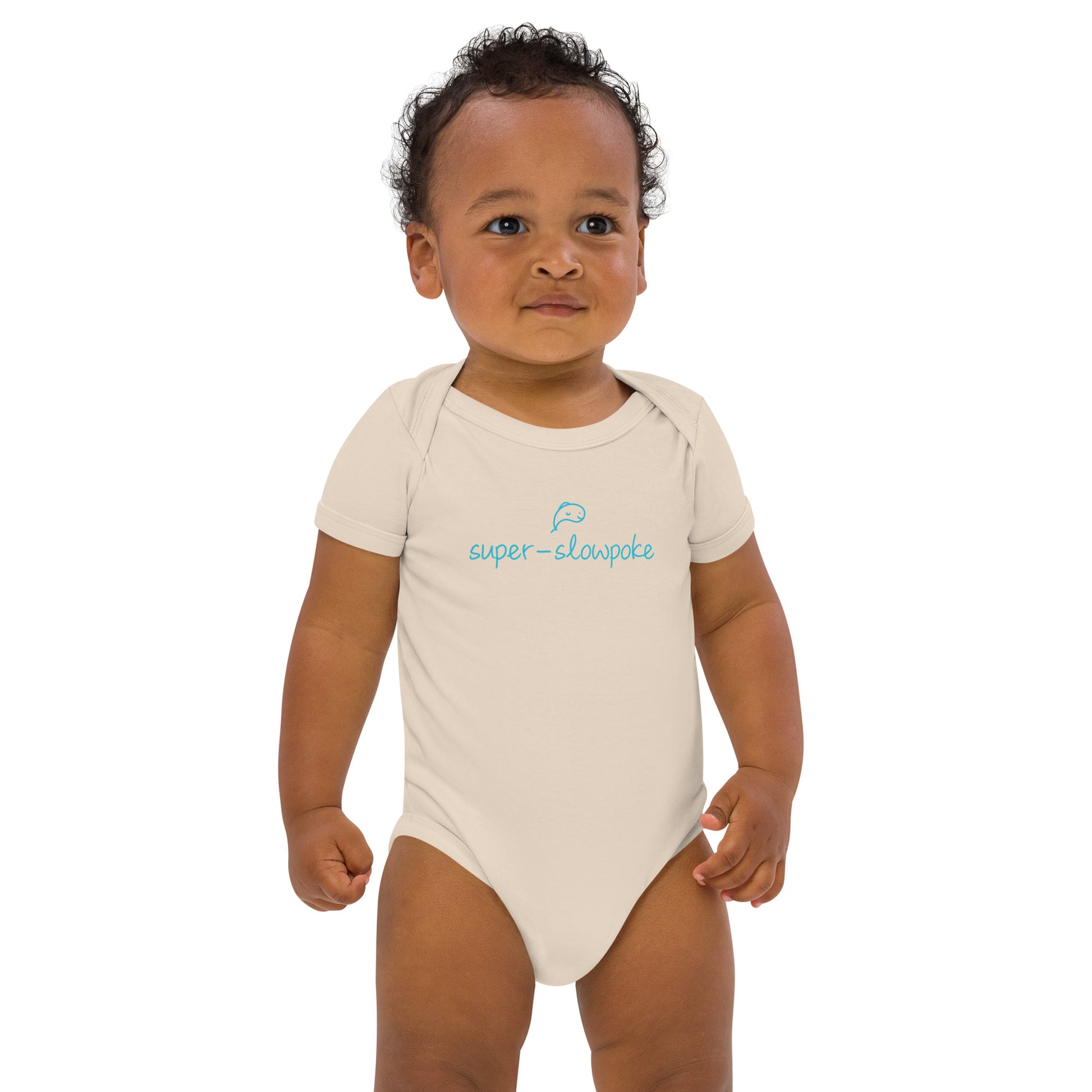 Super-Slowpoke Onesie Organic Natural