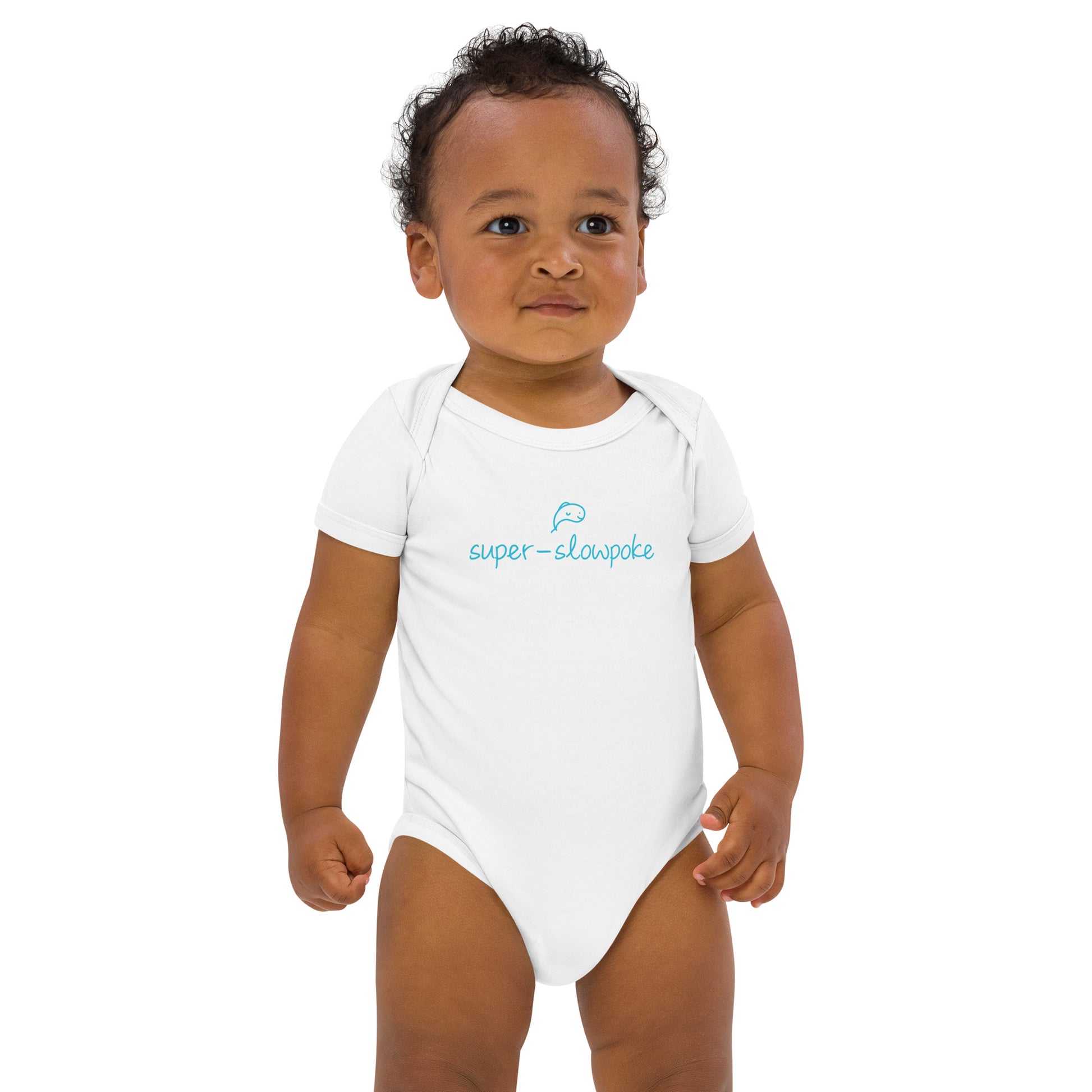 Super-Slowpoke Onesie White