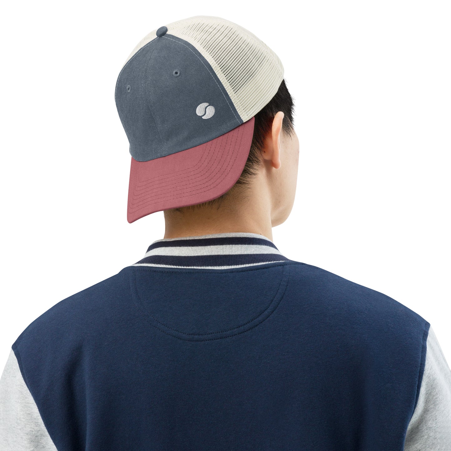 Basic Logo Cap Navy/Cardinal/Stone