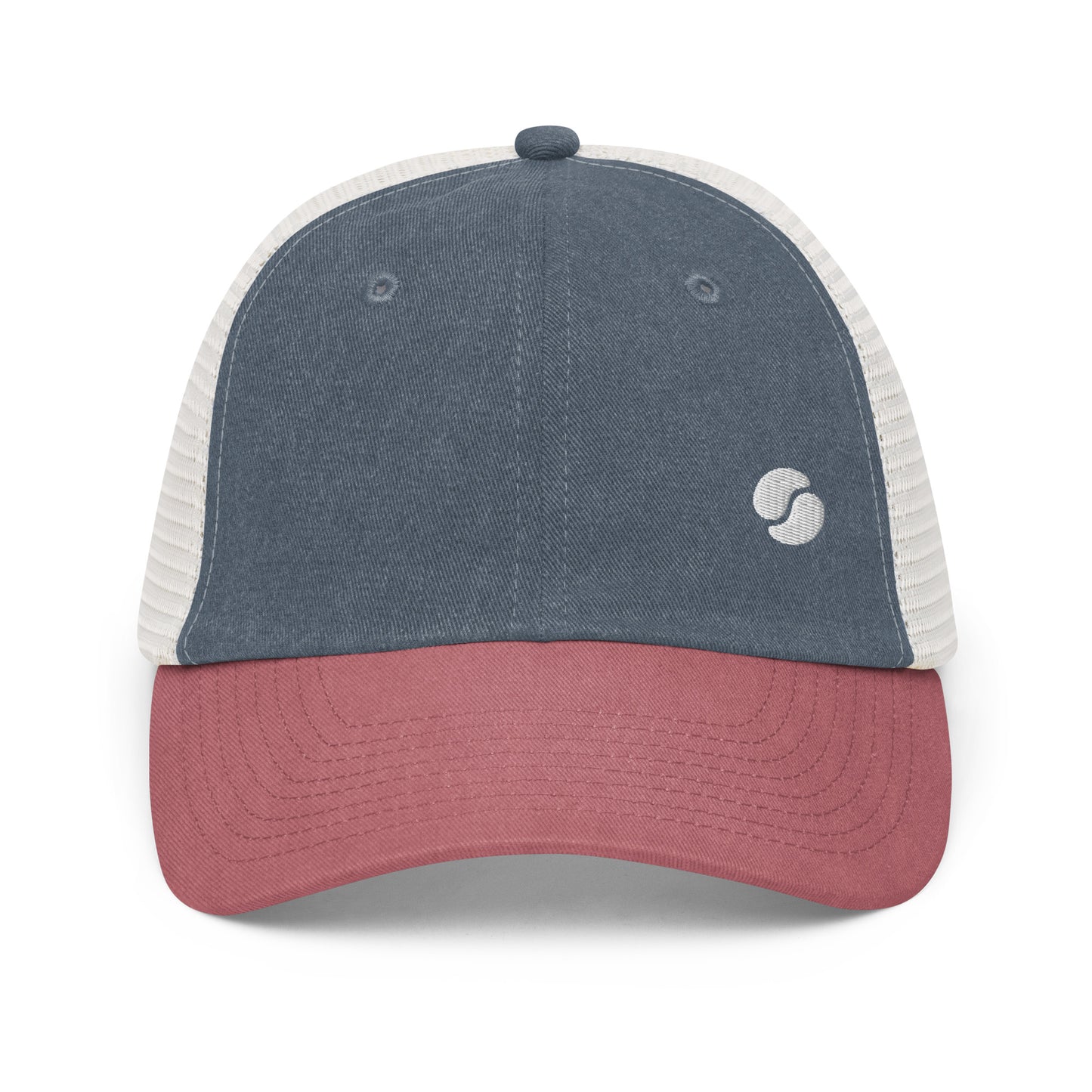 Basic Logo Cap Navy/Cardinal/Stone